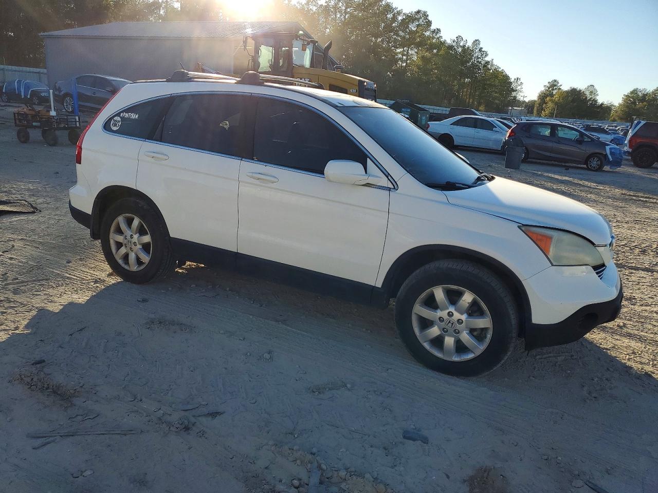 2007 Honda Cr-v Exl White vin: 5J6RE48747L018988