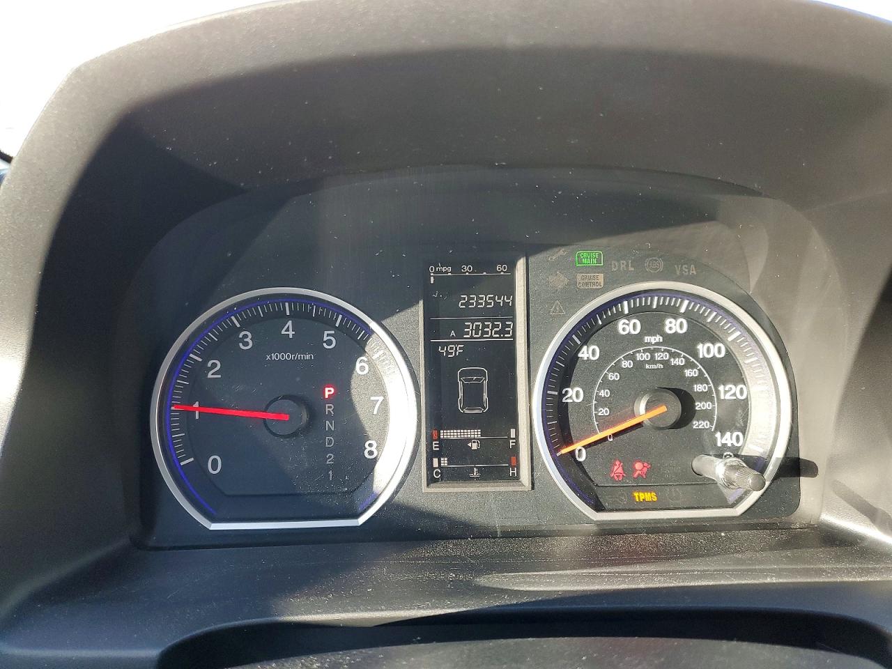 2007 Honda Cr-v Exl White vin: 5J6RE48747L018988