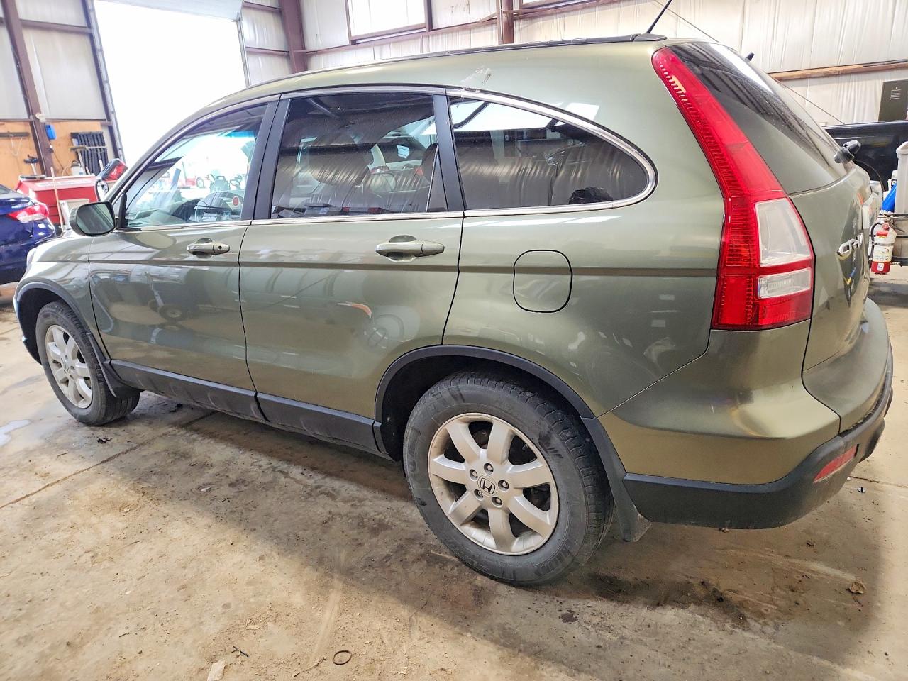 2007 Honda Cr-v Exl Green vin: 5J6RE48747L802491
