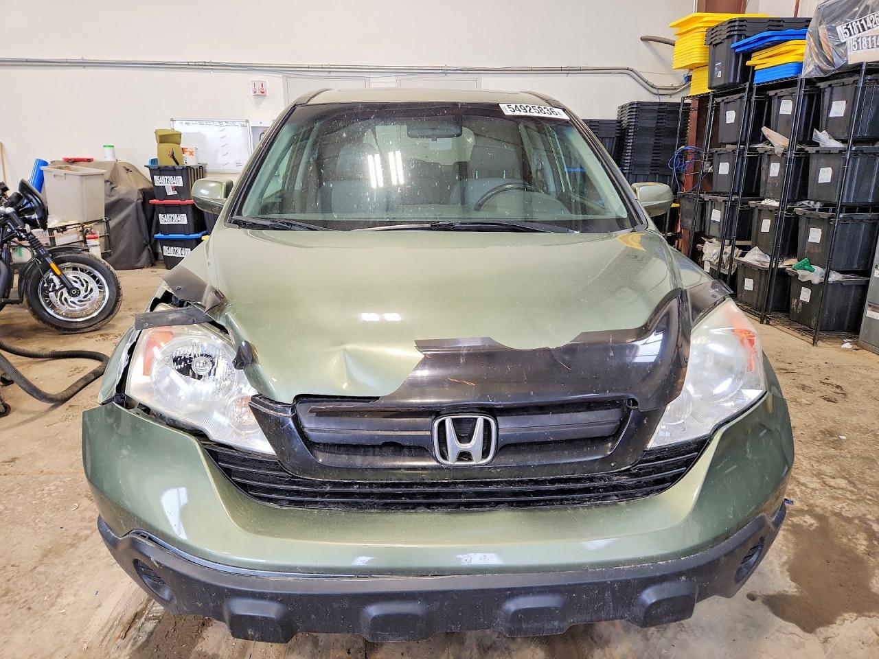 2007 Honda Cr-v Exl Green vin: 5J6RE48747L802491