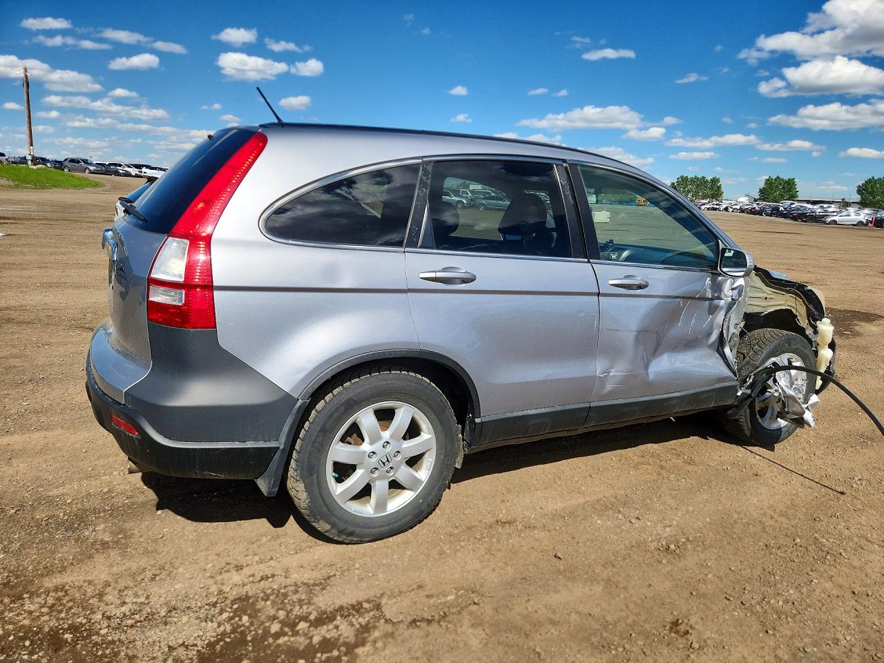 2008 Honda Cr-v Exl Silver vin: 5J6RE48748L813282