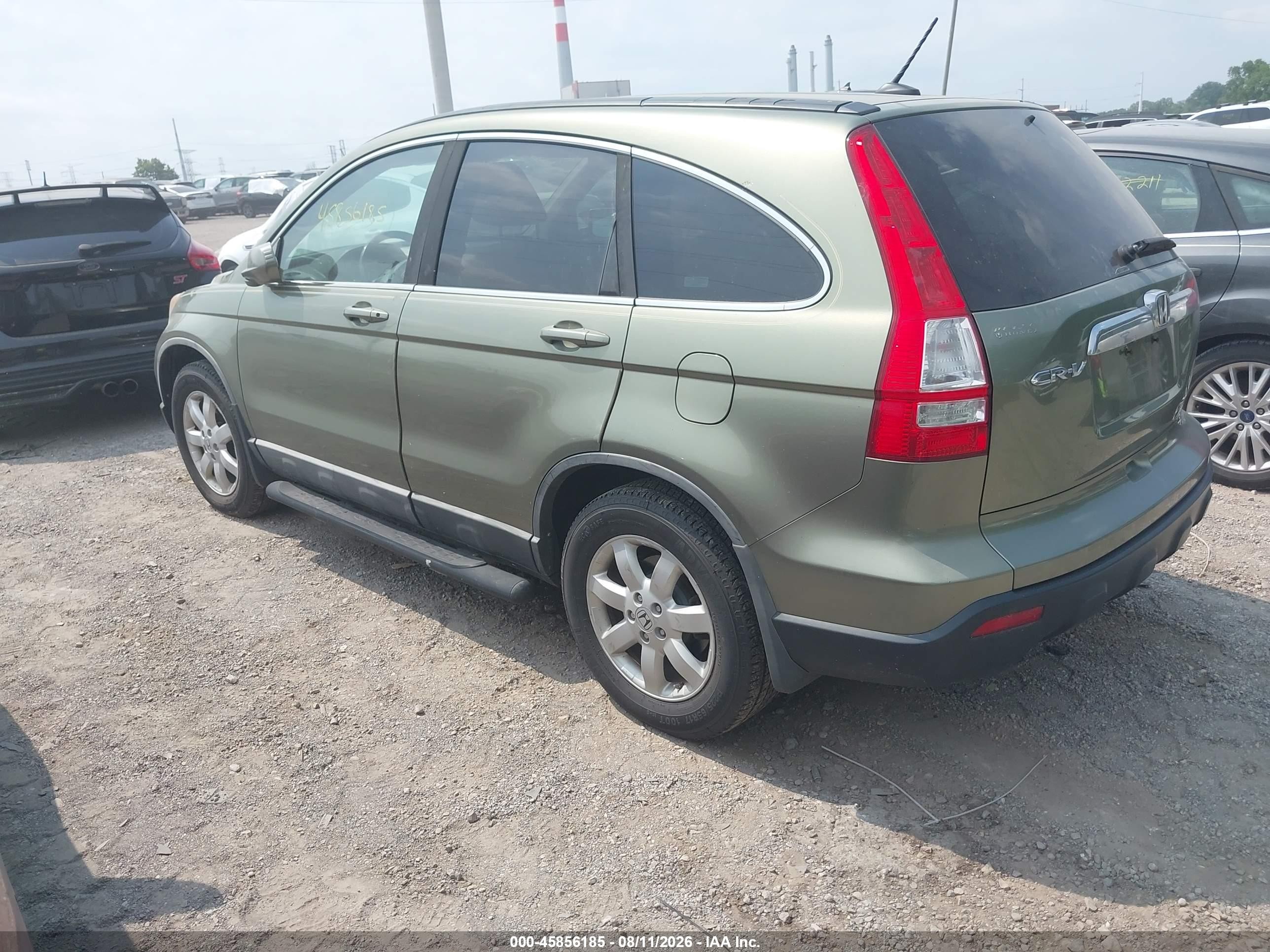 2009 Honda Cr-v Exl Green vin: 5J6RE48749L000896