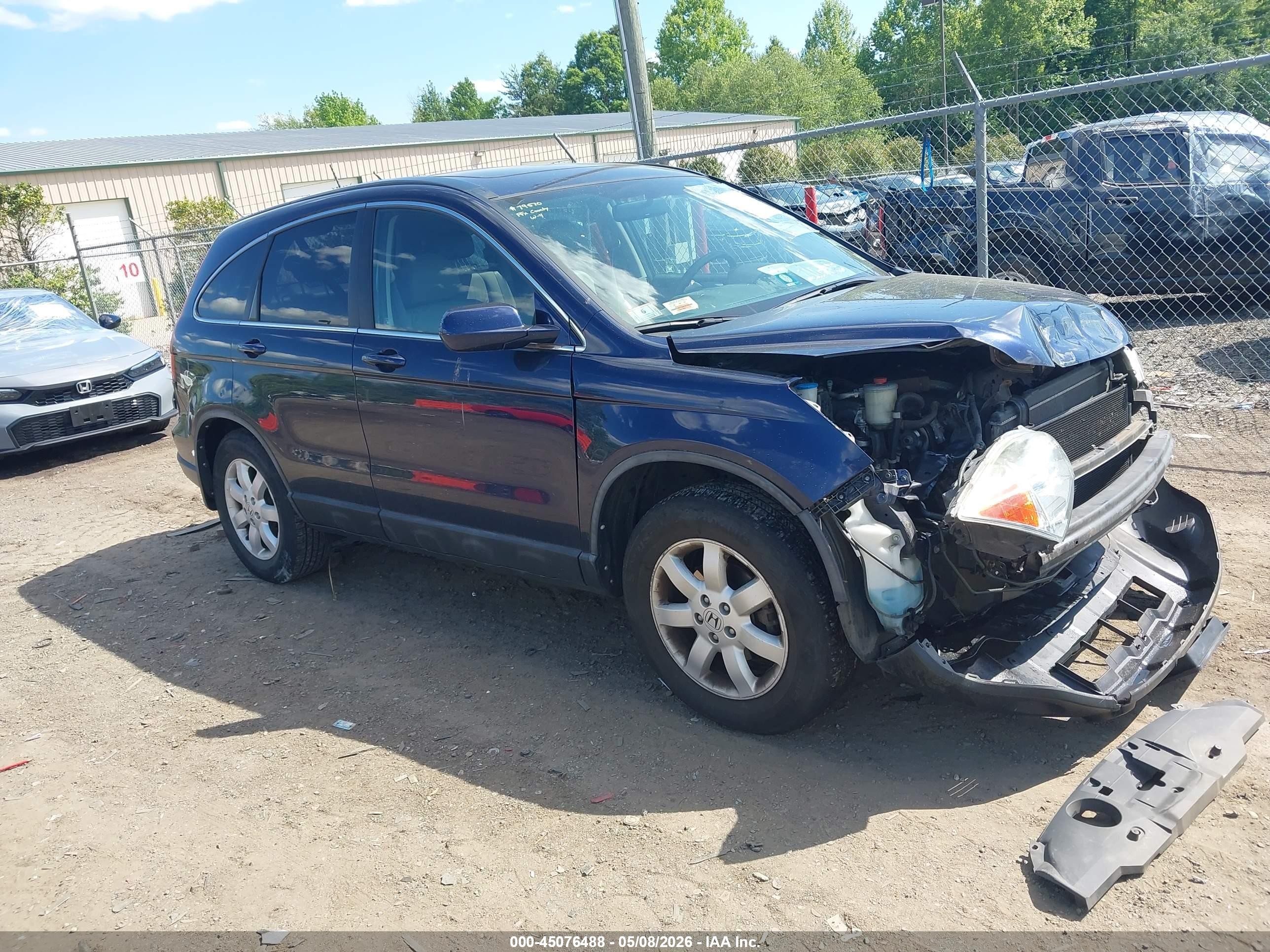 2009 Honda Cr-v Ex-l Black vin: 5J6RE48749L004608