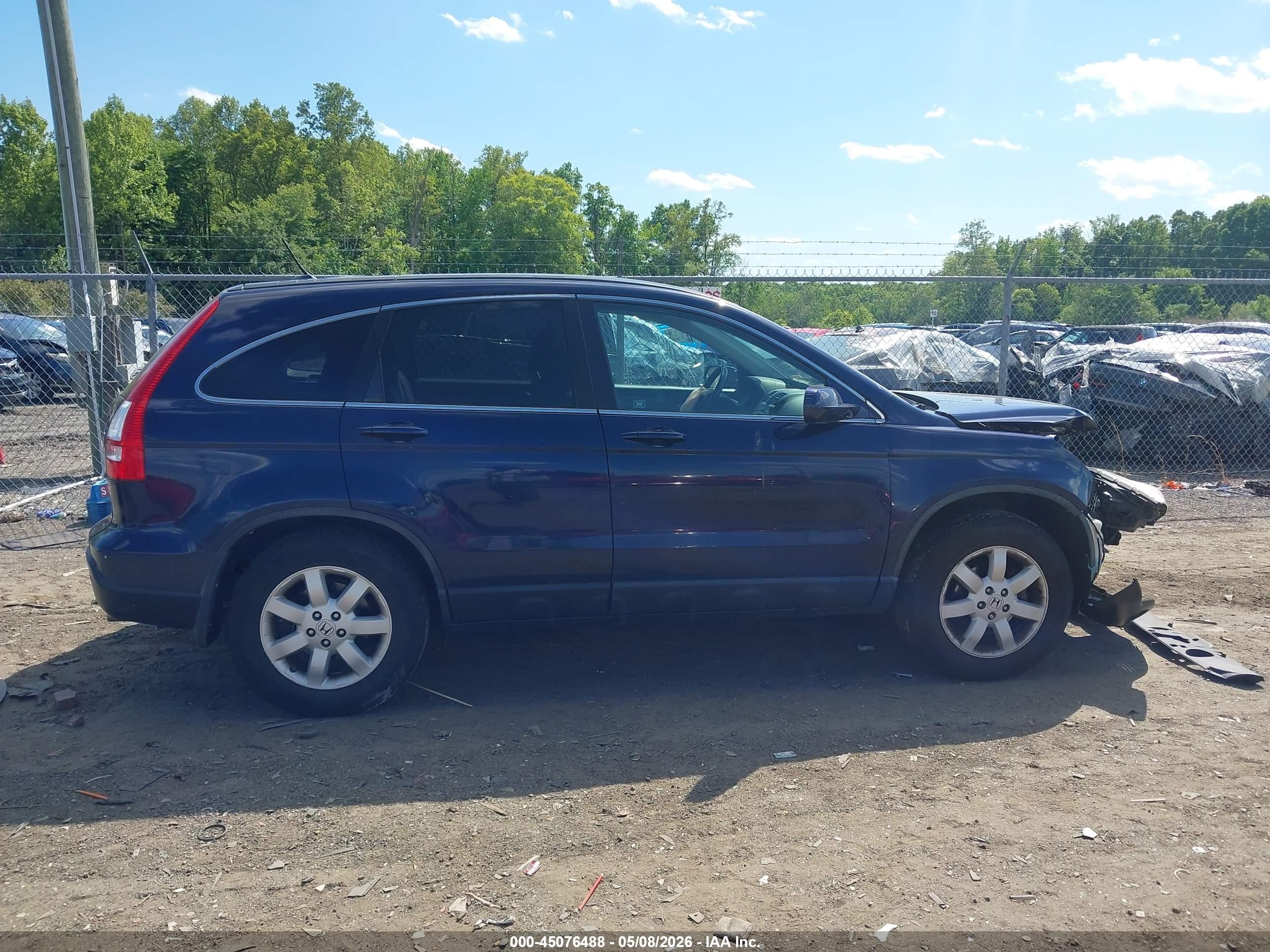 2009 Honda Cr-v Ex-l Black vin: 5J6RE48749L004608