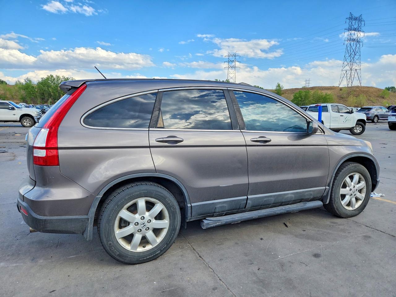2009 Honda Cr-v Exl Gray vin: 5J6RE48749L022199