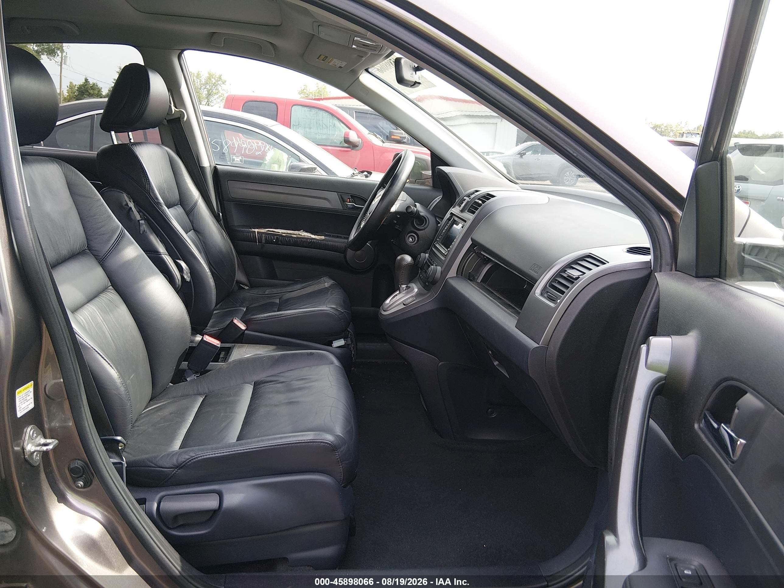2009 Honda Cr-v Ex-l Brown vin: 5J6RE48749L022204