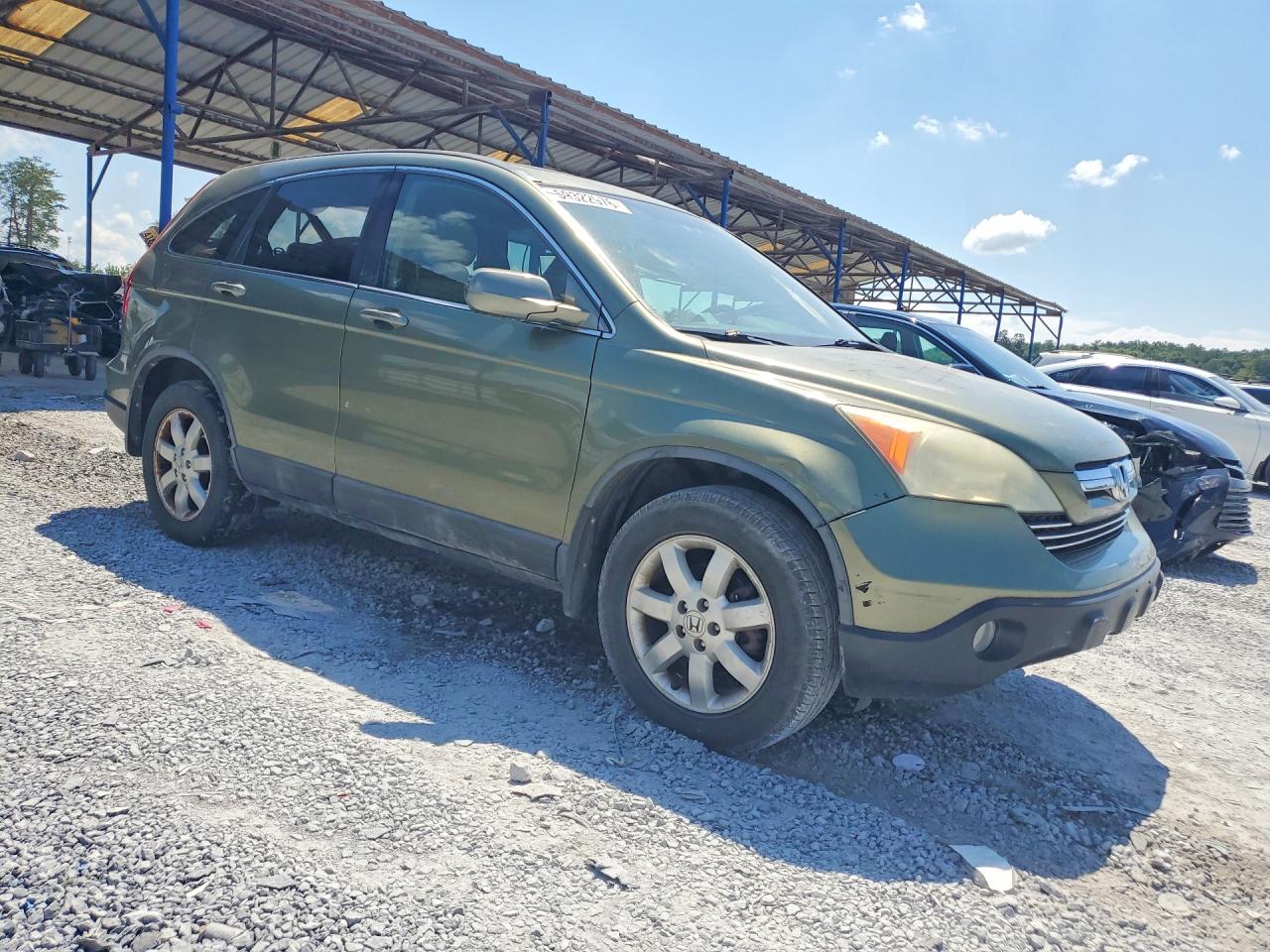 2009 Honda Cr-v Exl Green vin: 5J6RE48749L044770