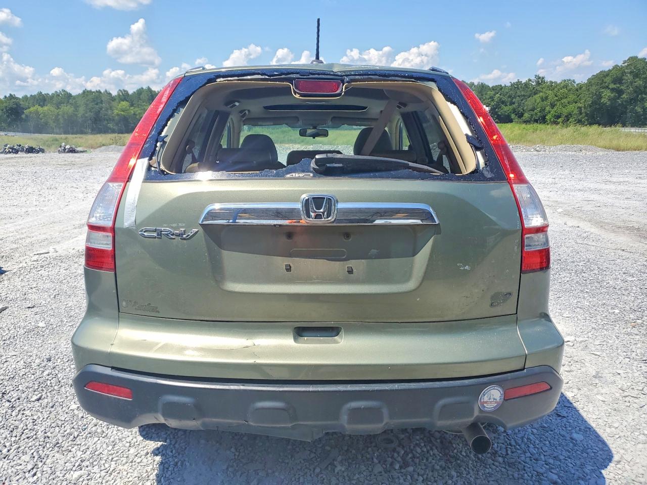 2009 Honda Cr-v Exl Green vin: 5J6RE48749L044770