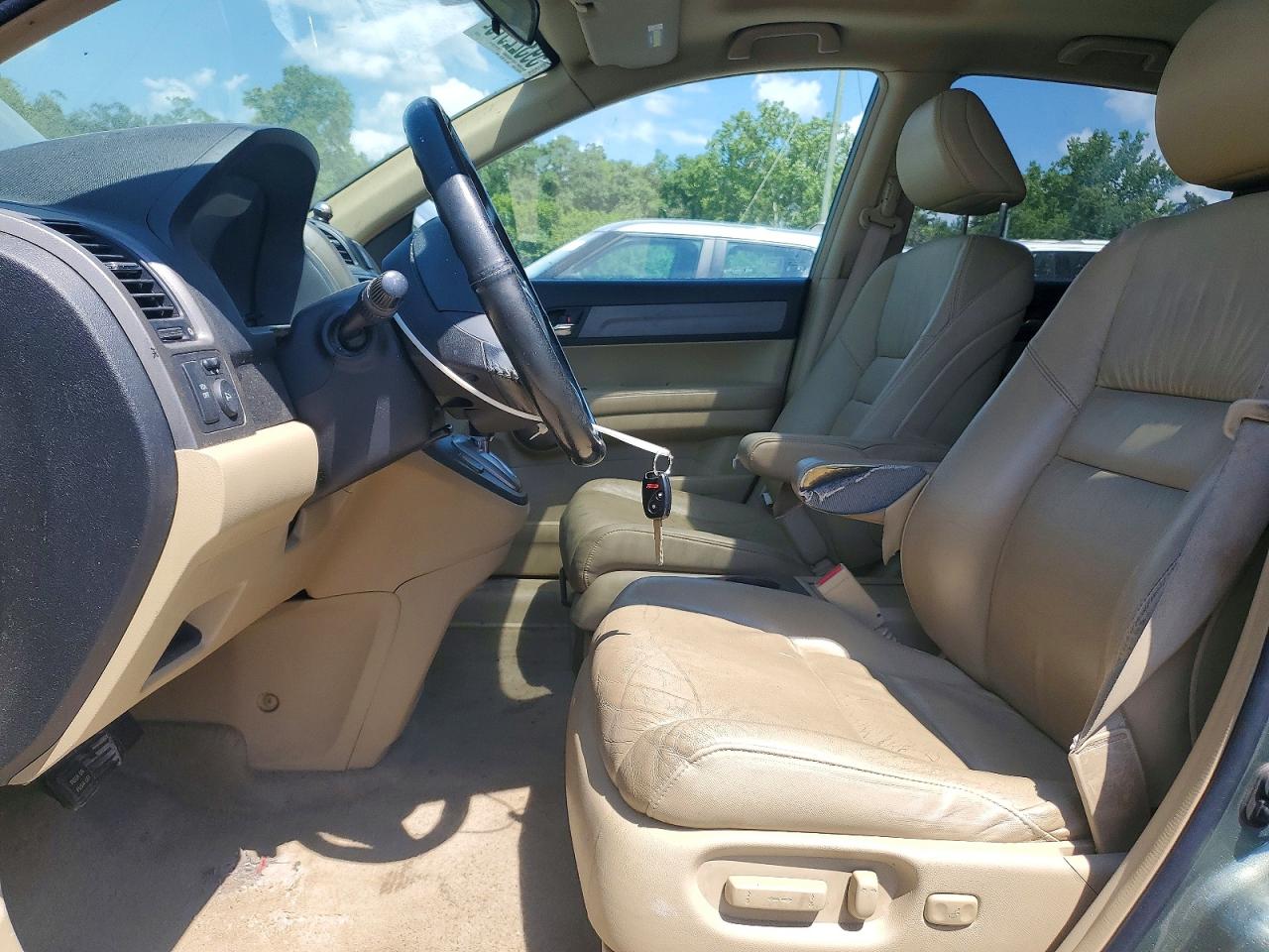 2009 Honda Cr-v Exl Green vin: 5J6RE48749L044770