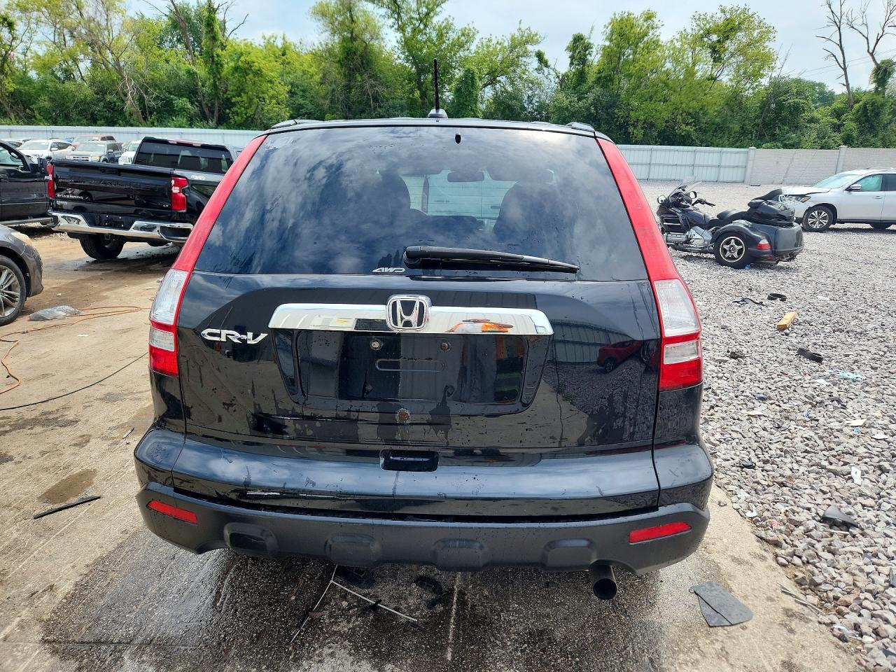 2009 Honda Cr-v Exl Black vin: 5J6RE48749L050388