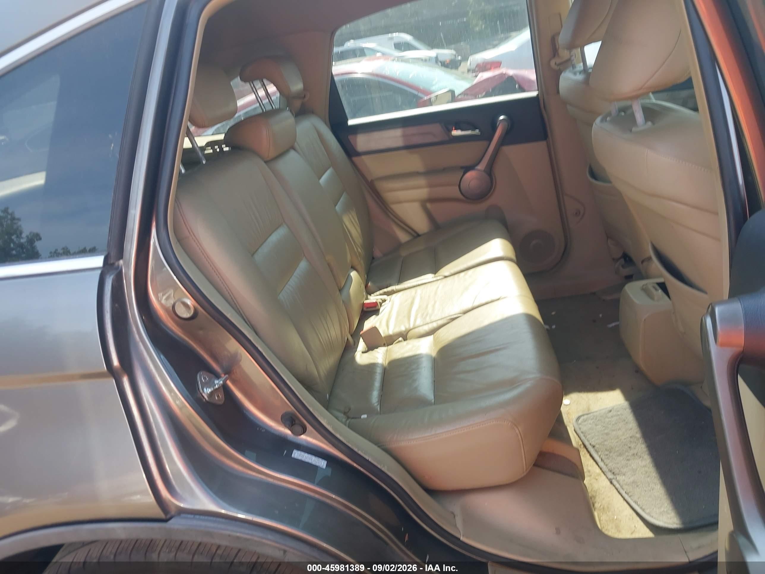 2009 Honda Cr-v Ex-l Серый vin: 5J6RE48749L051573