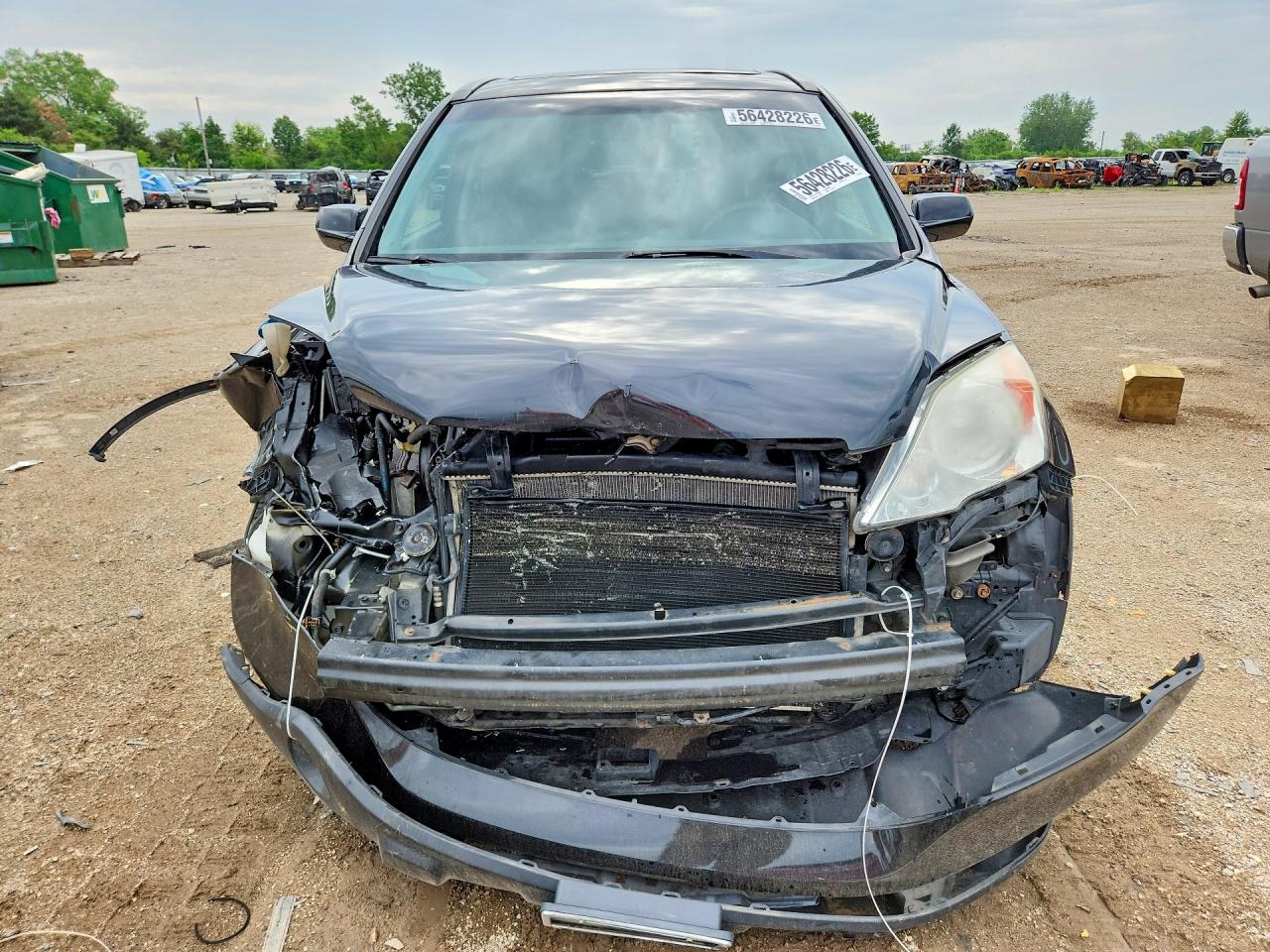 2009 Honda Cr-v Exl Black vin: 5J6RE48749L055784