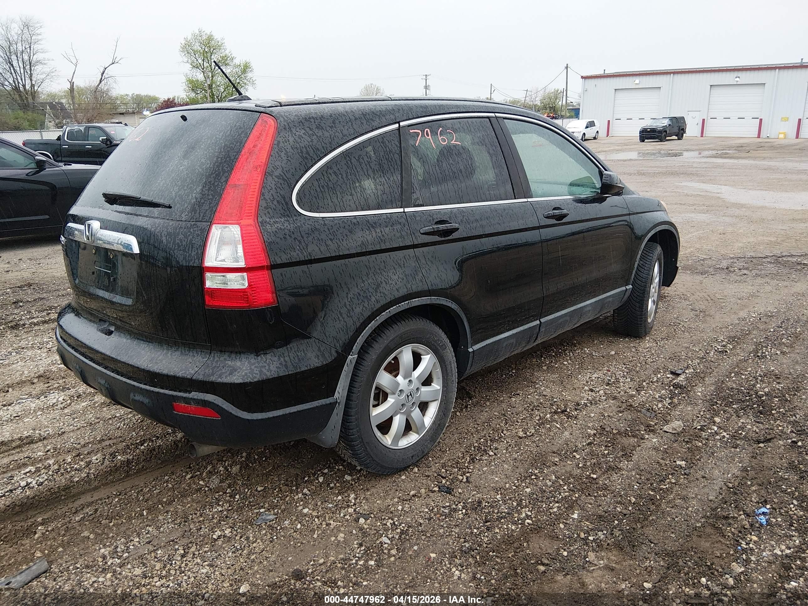 2009 Honda Cr-v Ex-l Black vin: 5J6RE48749L059043