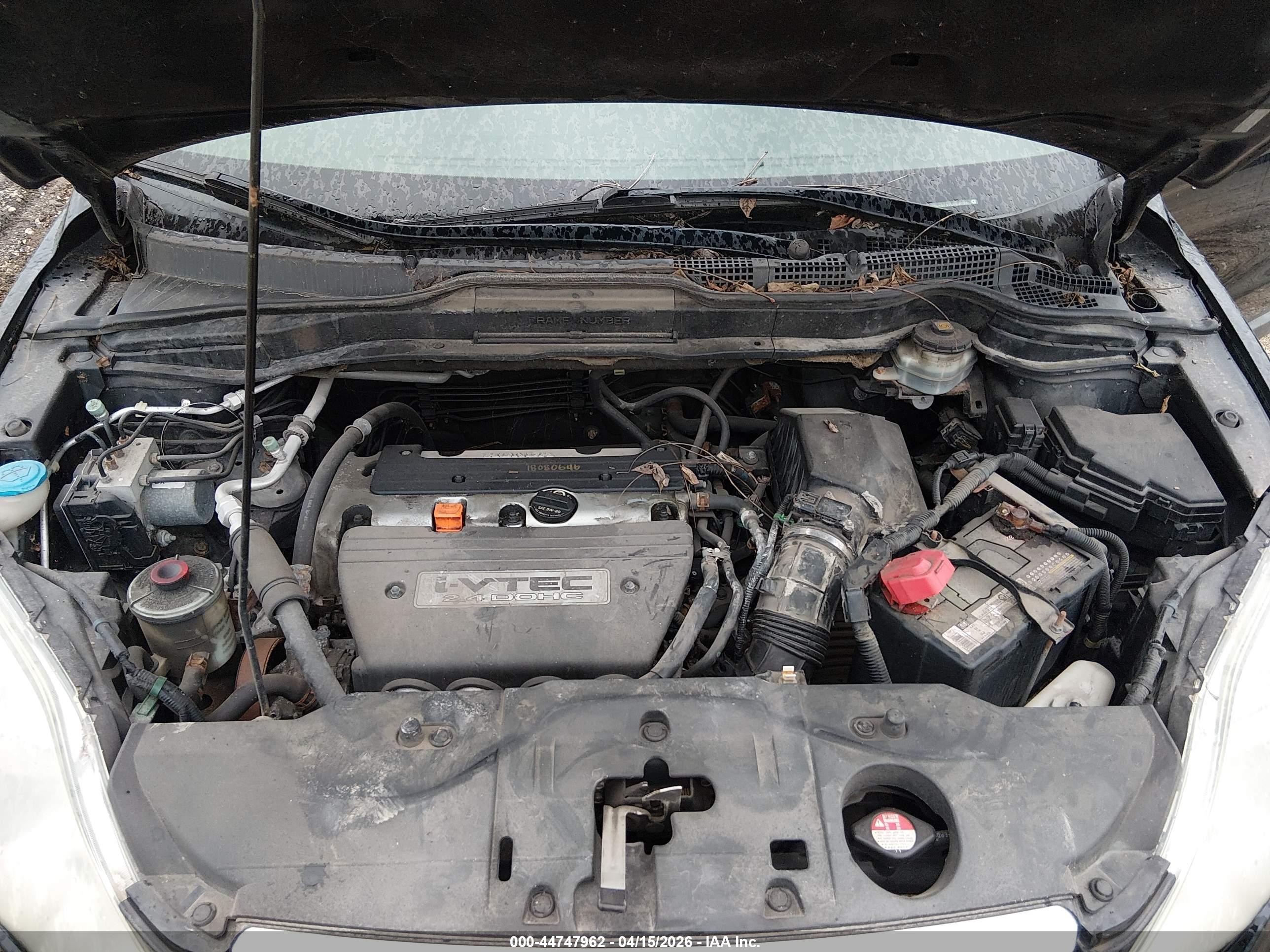 2009 Honda Cr-v Ex-l Black vin: 5J6RE48749L059043