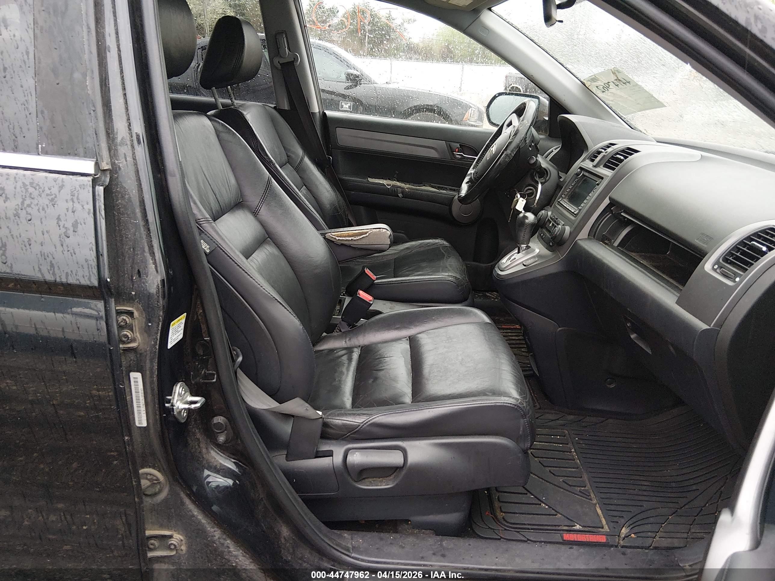 2009 Honda Cr-v Ex-l Black vin: 5J6RE48749L059043