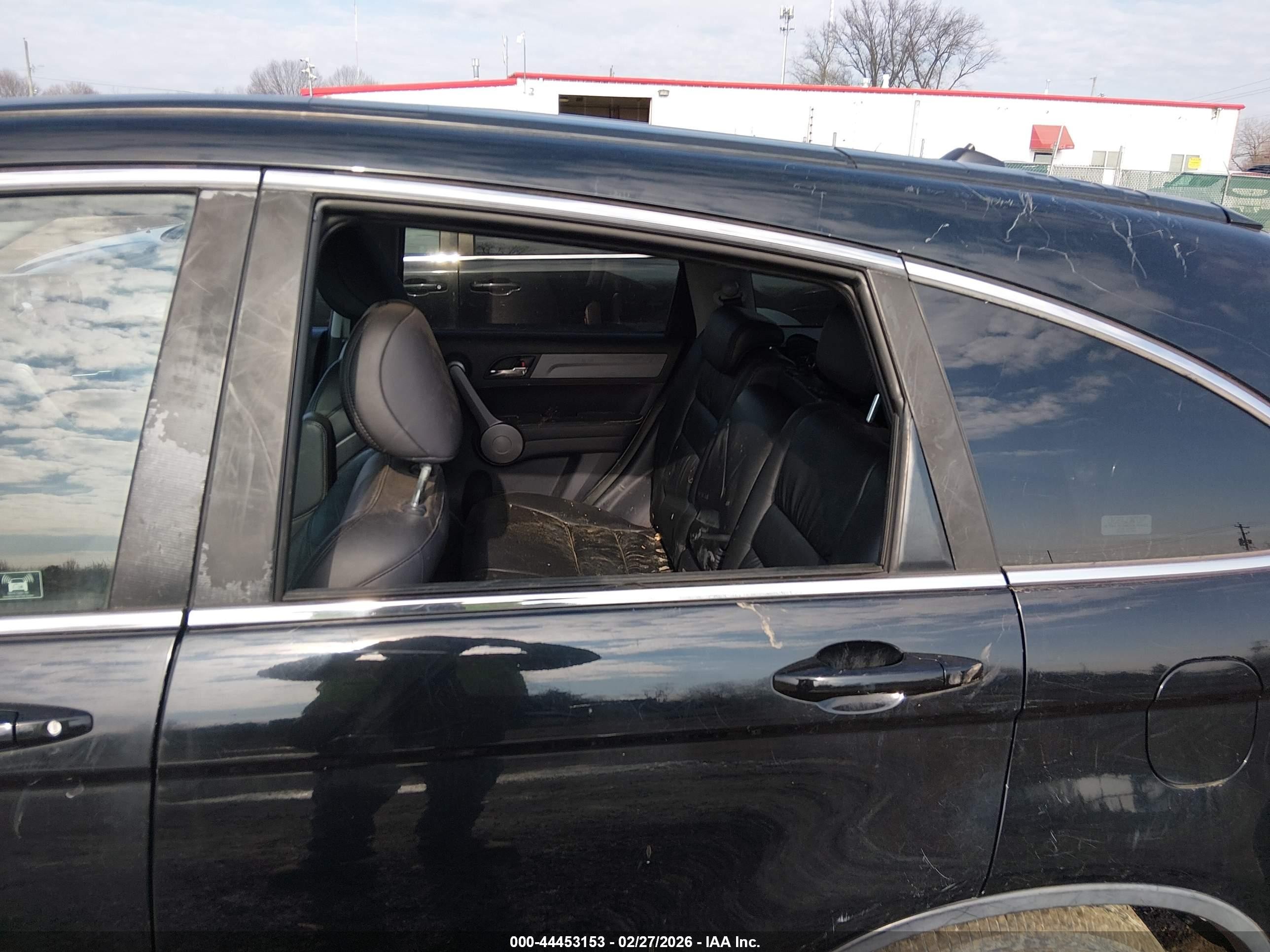 2009 Honda Cr-v Ex-l Black vin: 5J6RE48749L066560