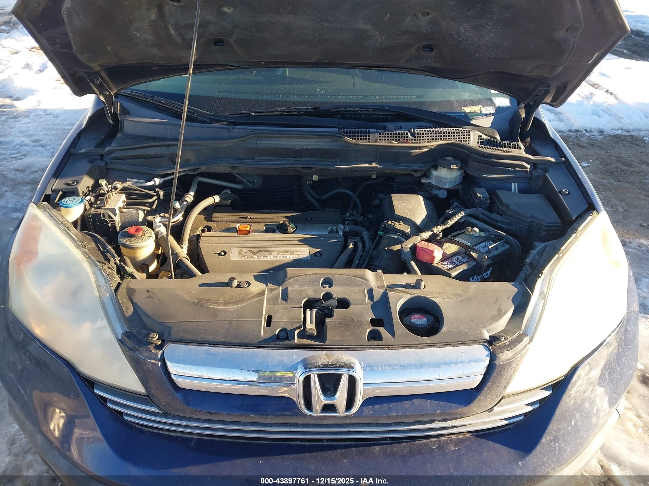 2009 Honda Cr-v Ex-l Dark Blue vin: 5J6RE48749L068244
