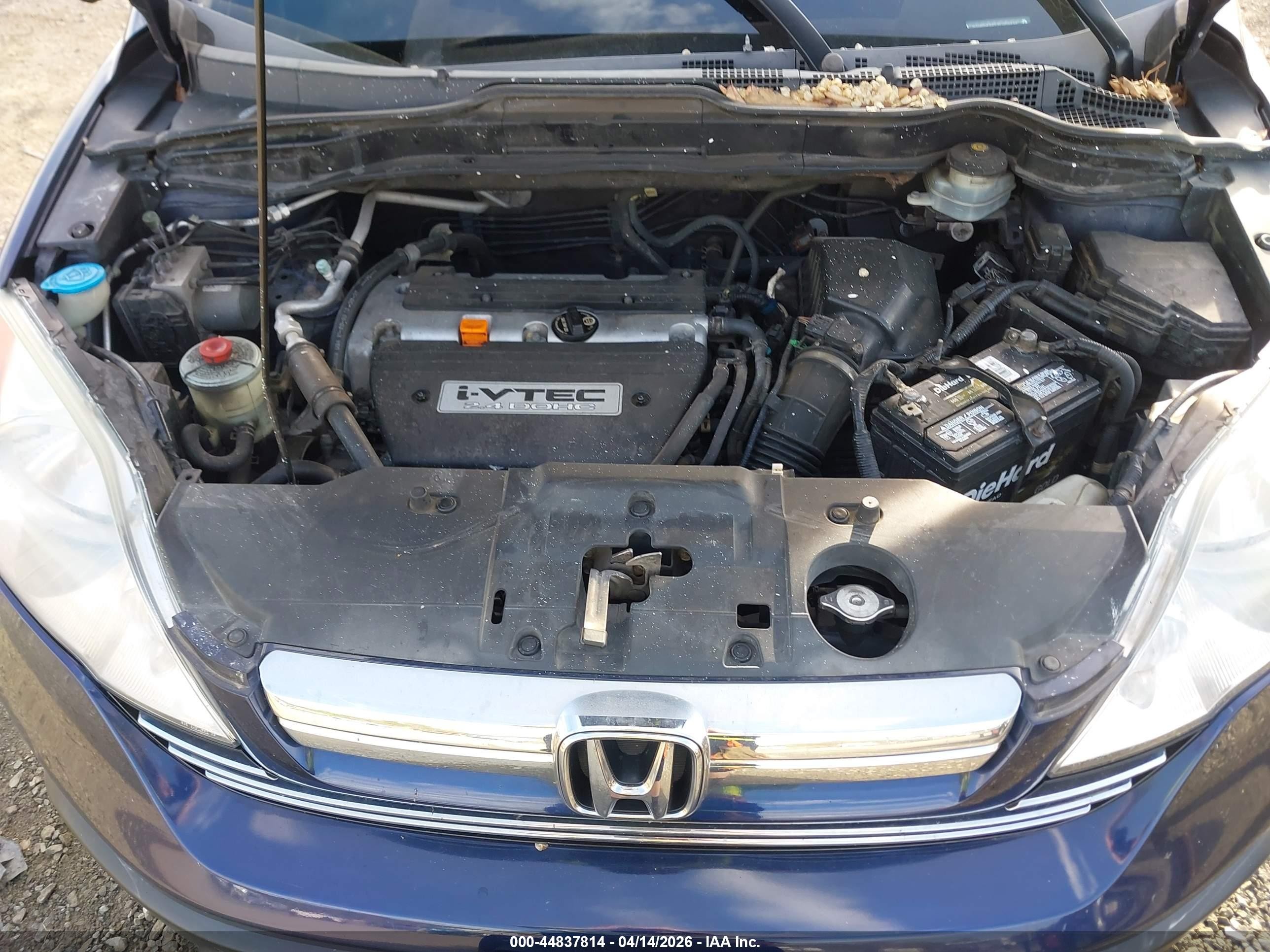 2007 Honda Cr-v Ex-l Blue vin: 5J6RE48757L008485