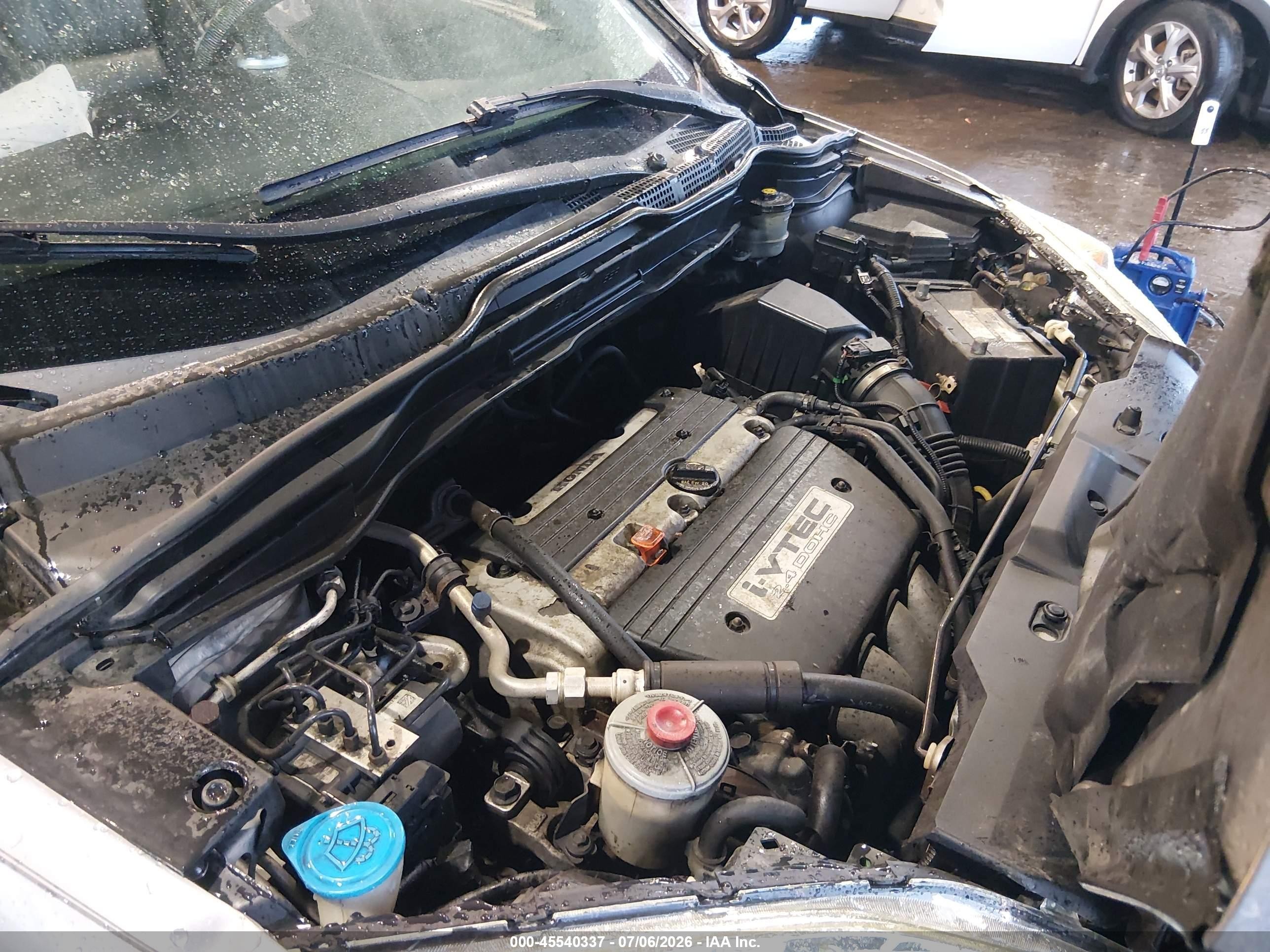 2007 Honda Cr-v Ex-l Серебряный vin: 5J6RE48757L012794