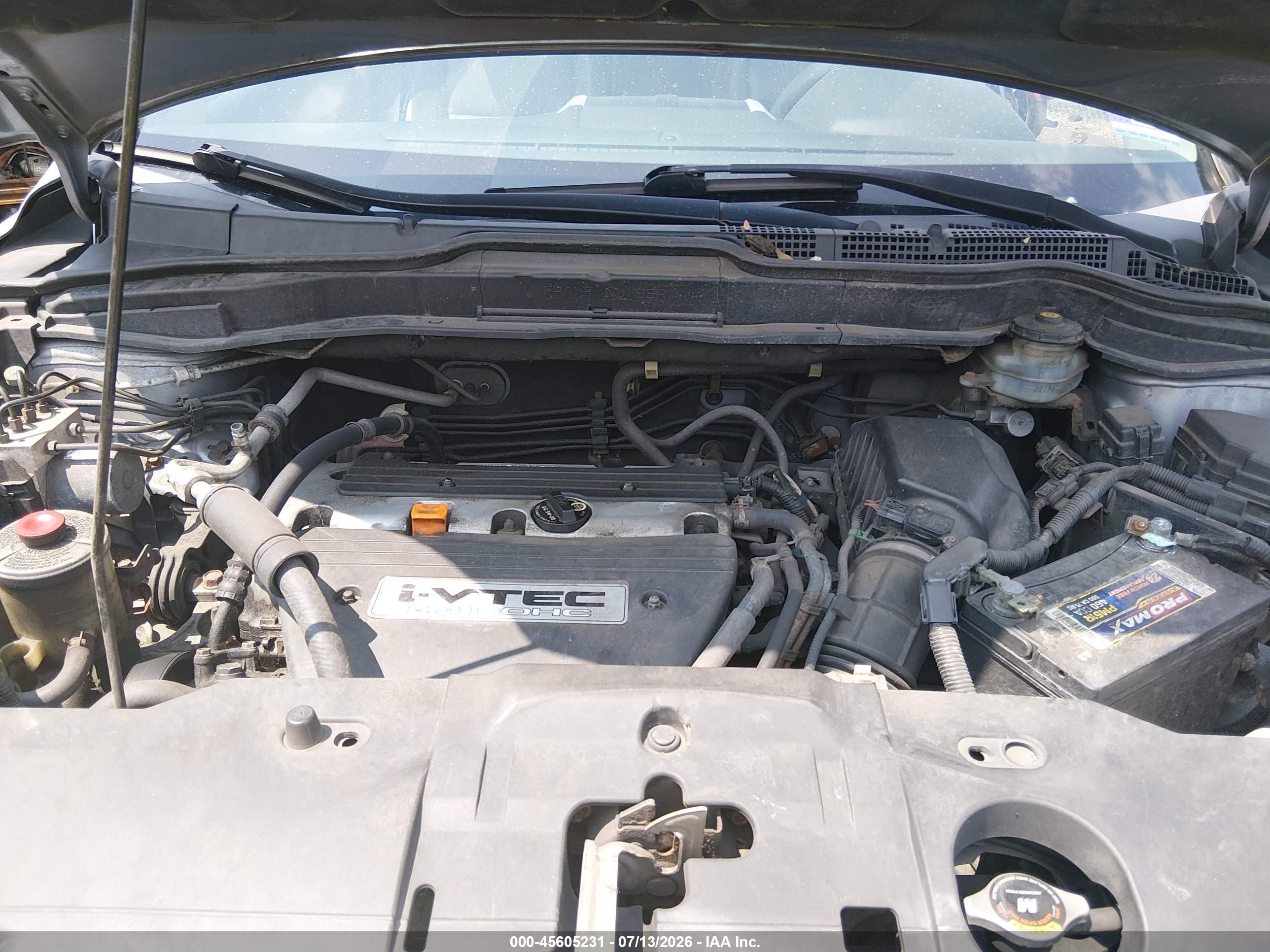 2007 Honda Cr-v Ex-l Синий vin: 5J6RE48757L019213