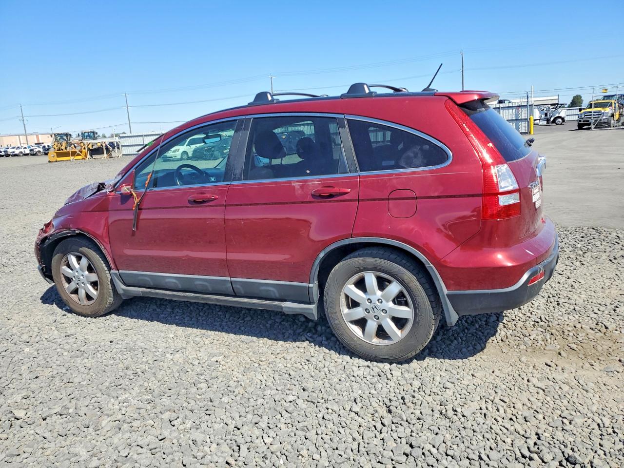 2008 Honda Cr-v Exl Red vin: 5J6RE48758L016197