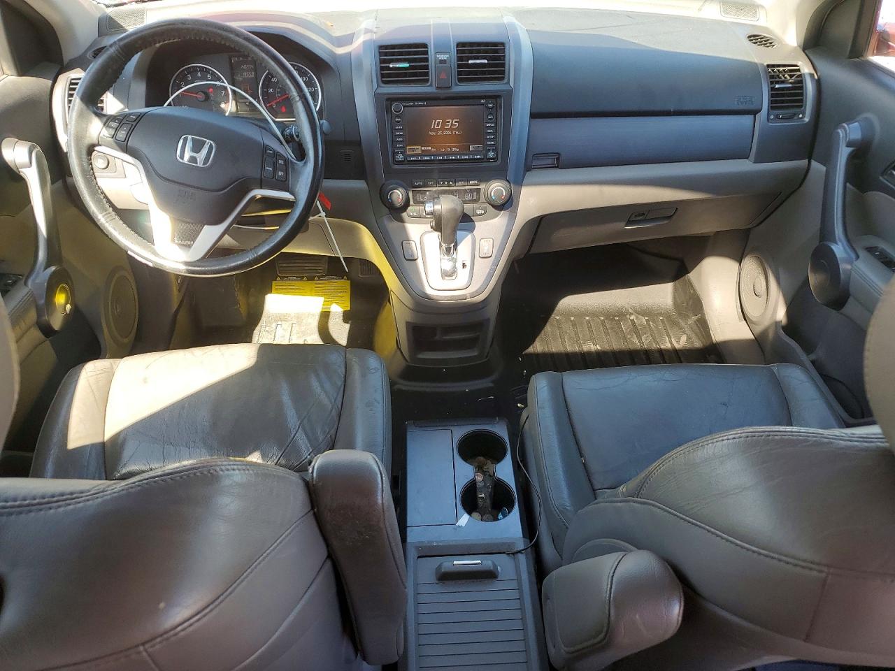 2008 Honda Cr-v Exl Red vin: 5J6RE48758L016197