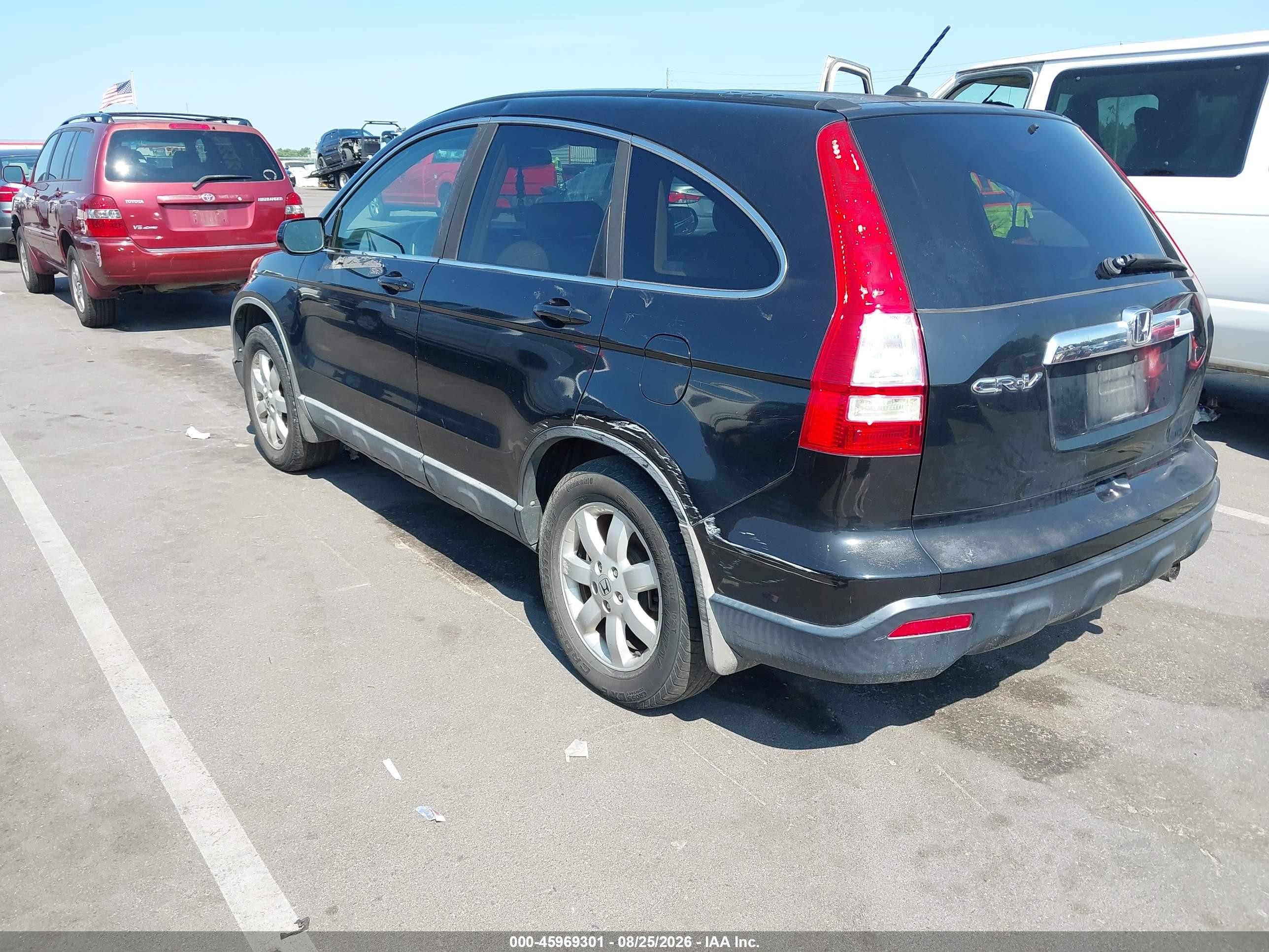 2009 Honda Cr-v Ex-l Blue vin: 5J6RE48759L062369