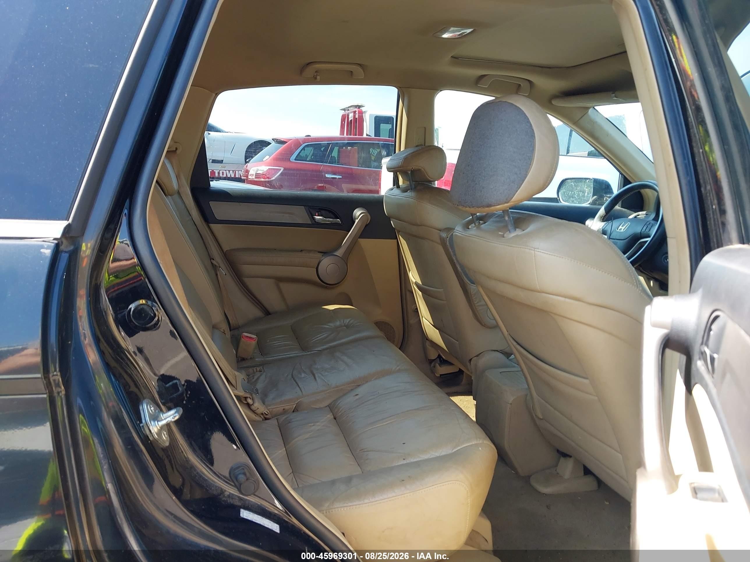 2009 Honda Cr-v Ex-l Blue vin: 5J6RE48759L062369