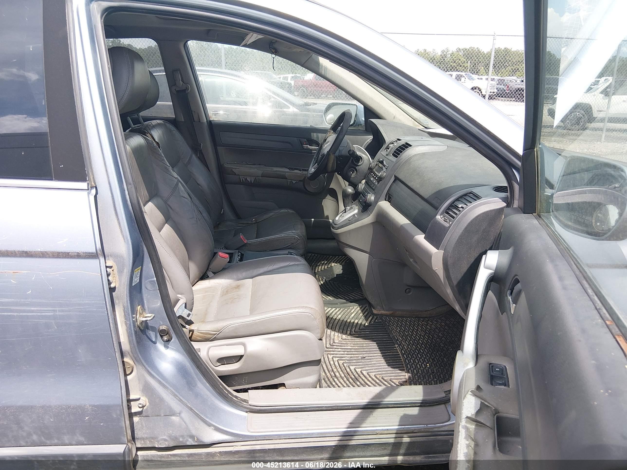 2007 Honda Cr-v Ex-l Blue vin: 5J6RE48767L011167