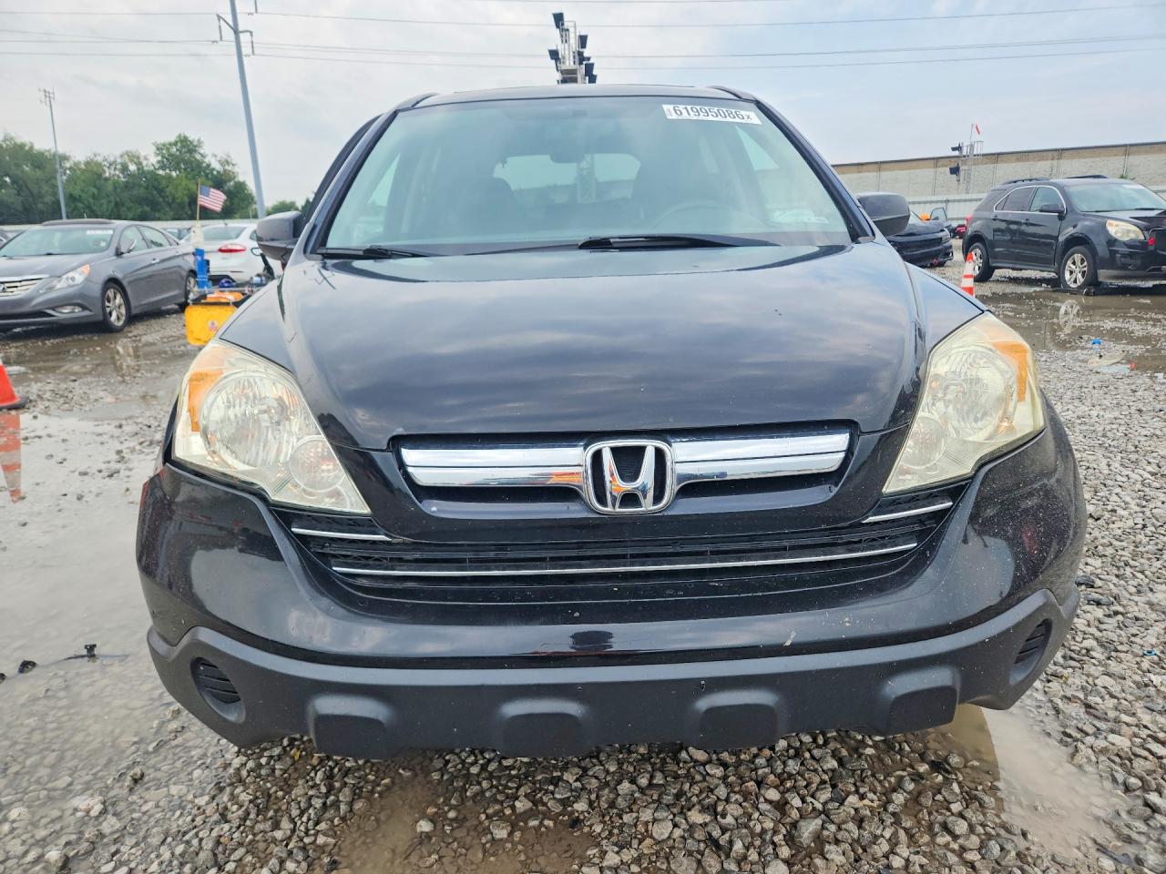 2008 Honda Cr-v Exl Черный vin: 5J6RE48768L005421