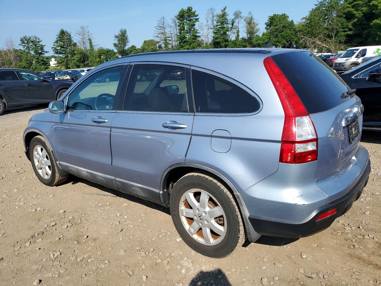 2008 Honda Cr-v Exl Silver vin: 5J6RE48768L012725