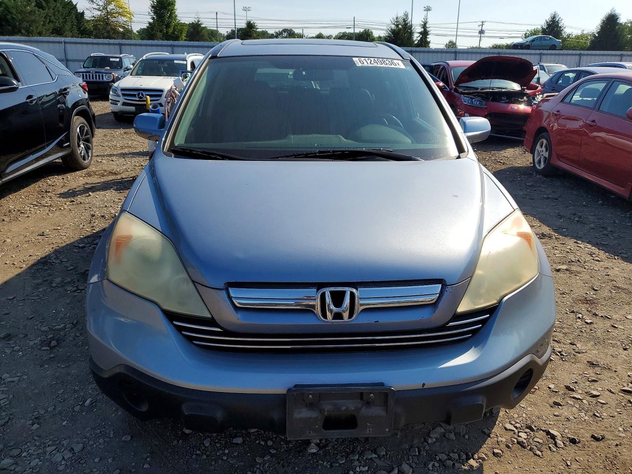 2008 Honda Cr-v Exl Silver vin: 5J6RE48768L012725
