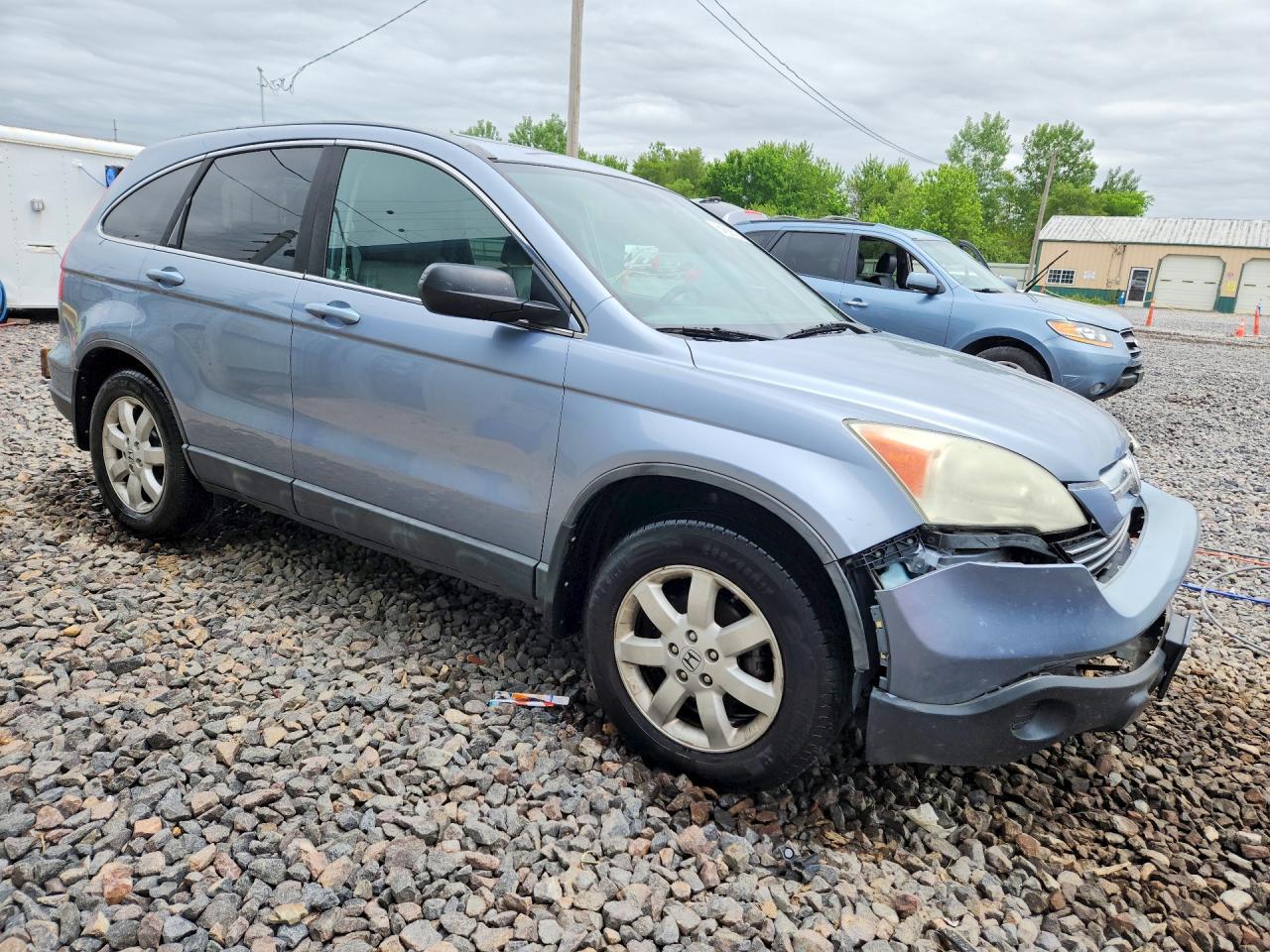 2008 Honda Cr-v Exl Blue vin: 5J6RE48768L020355
