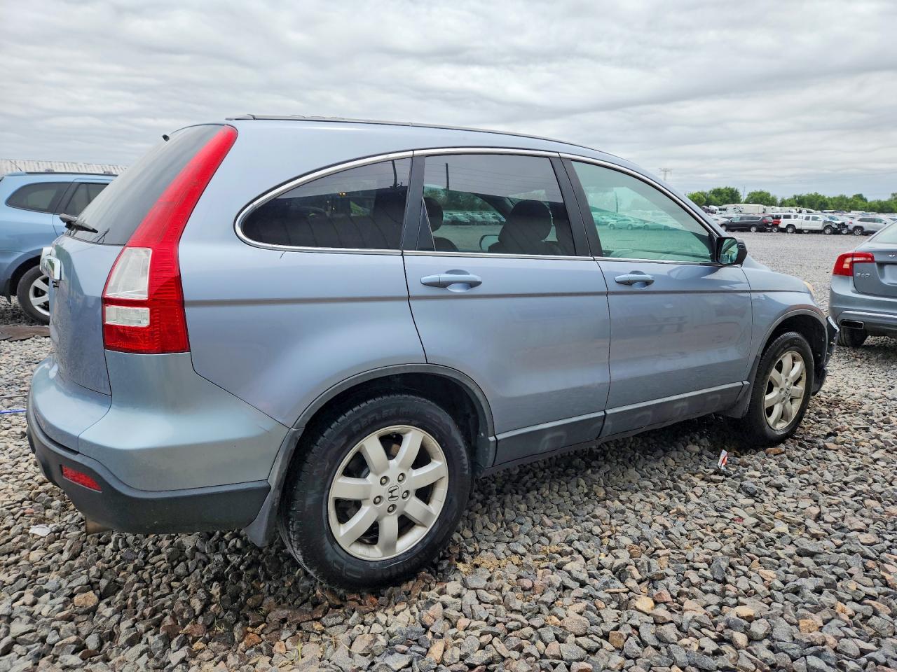 2008 Honda Cr-v Exl Blue vin: 5J6RE48768L020355