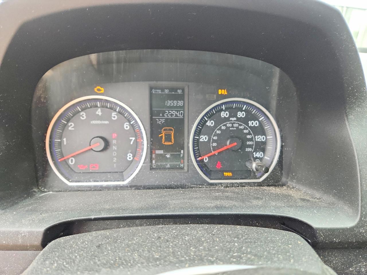 2008 Honda Cr-v Exl Blue vin: 5J6RE48768L020355