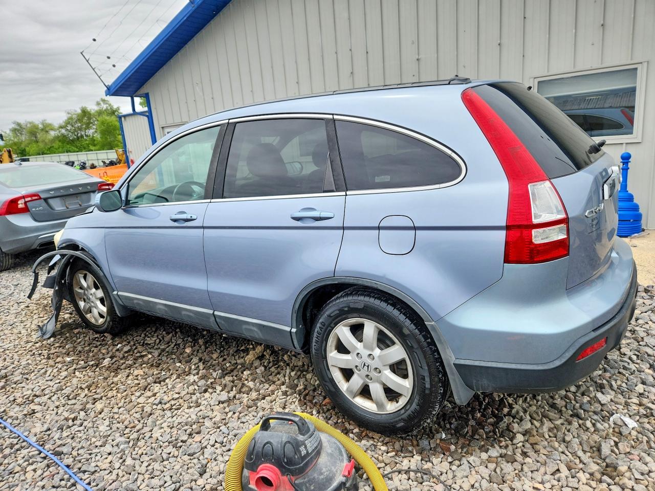 2008 Honda Cr-v Exl Blue vin: 5J6RE48768L020355