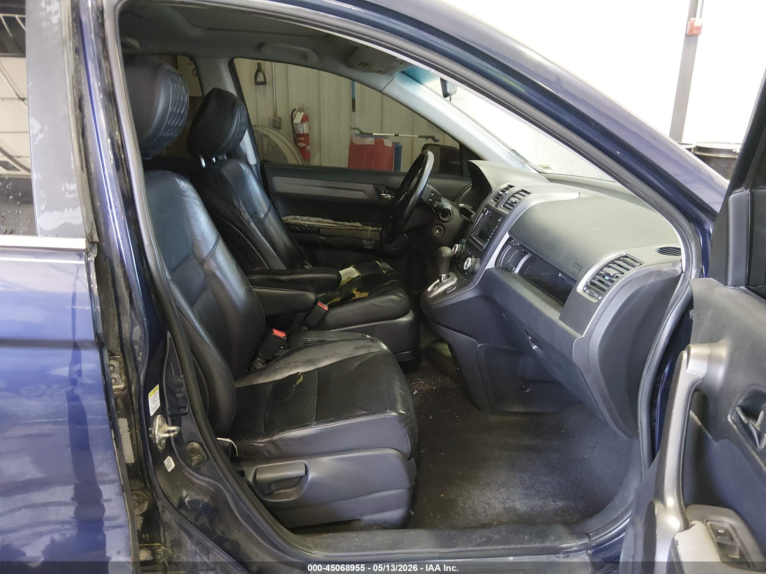 2008 Honda Cr-v Ex-l Blue vin: 5J6RE48768L024776