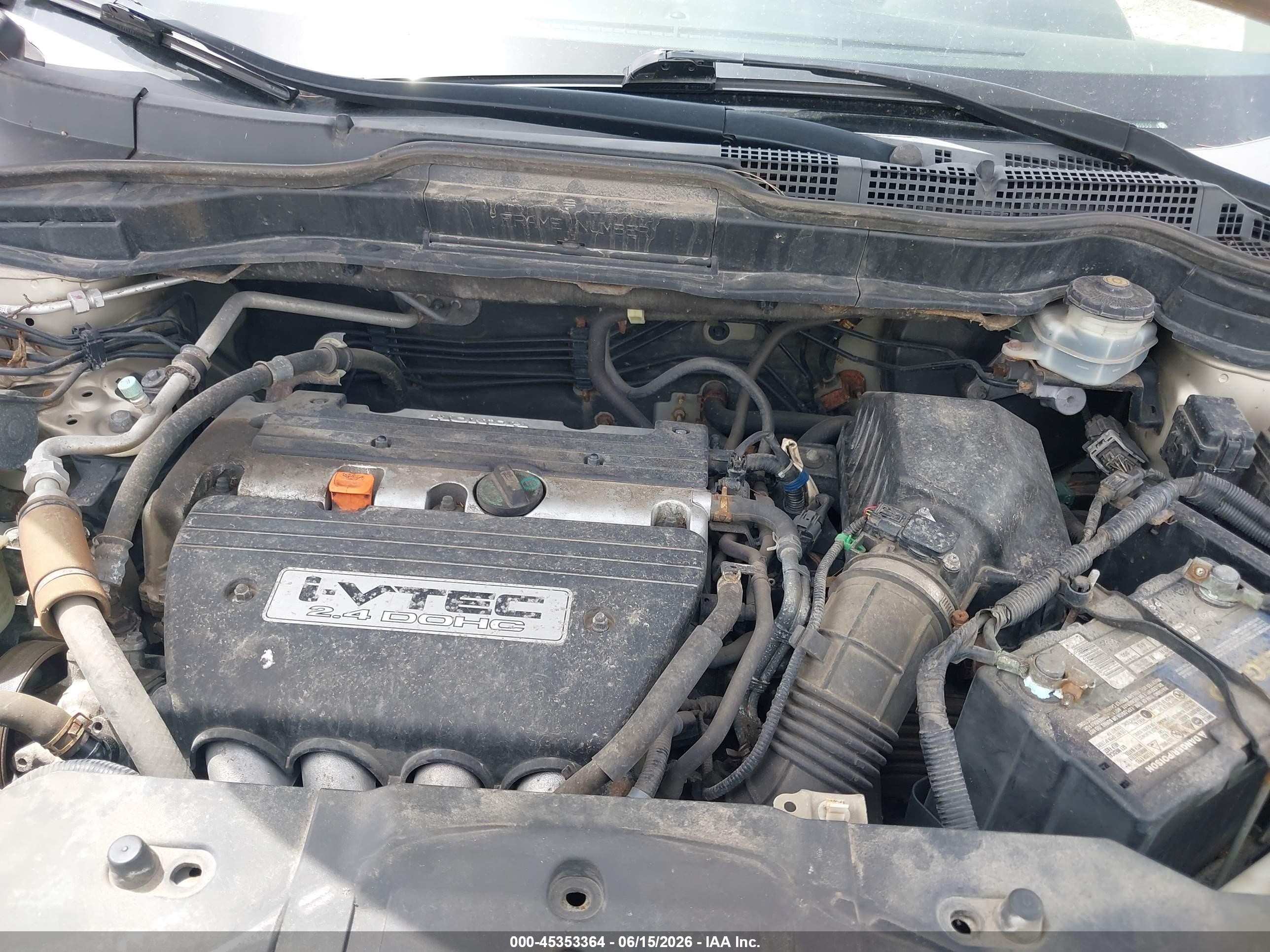 2008 Honda Cr-v Ex-l Золотой vin: 5J6RE48768L041559