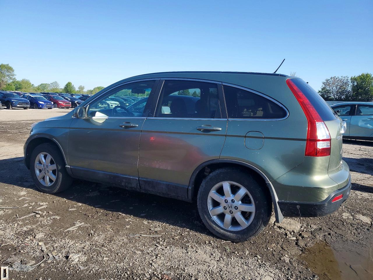 2008 Honda Cr-v Exl Green vin: 5J6RE48768L048723