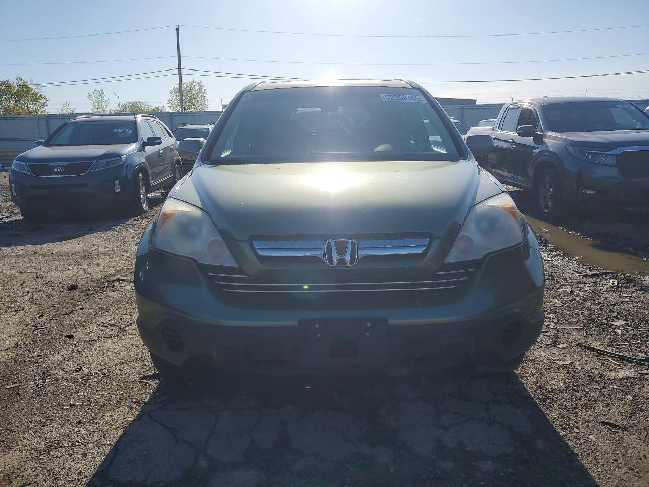 2008 Honda Cr-v Exl Green vin: 5J6RE48768L048723