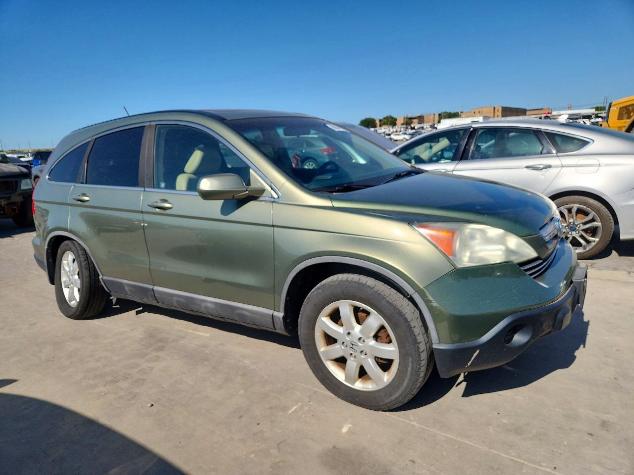 2008 Honda Cr-v Exl Green vin: 5J6RE48768L048723