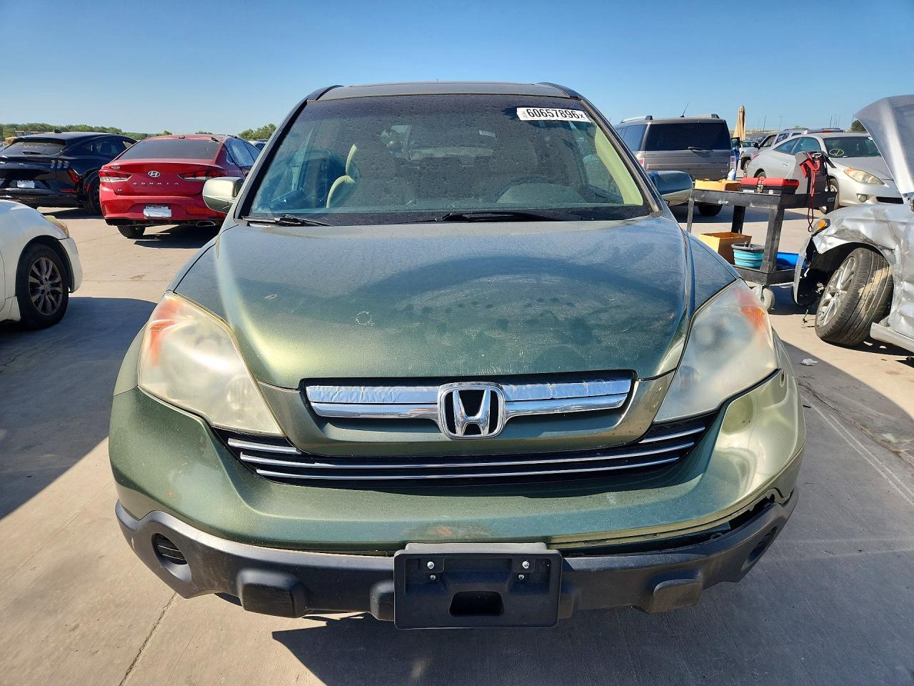 2008 Honda Cr-v Exl Green vin: 5J6RE48768L048723