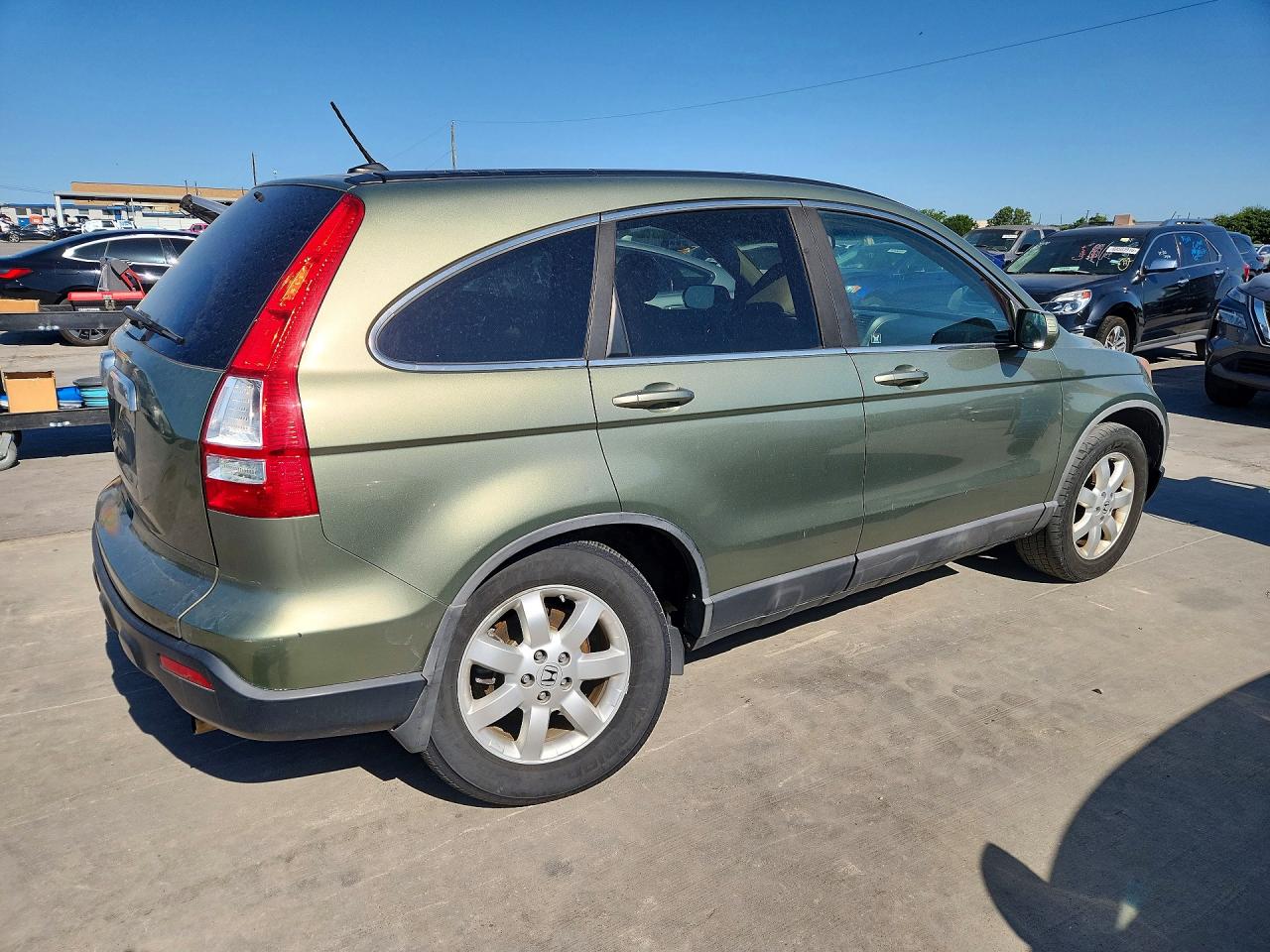 2008 Honda Cr-v Exl Green vin: 5J6RE48768L048723