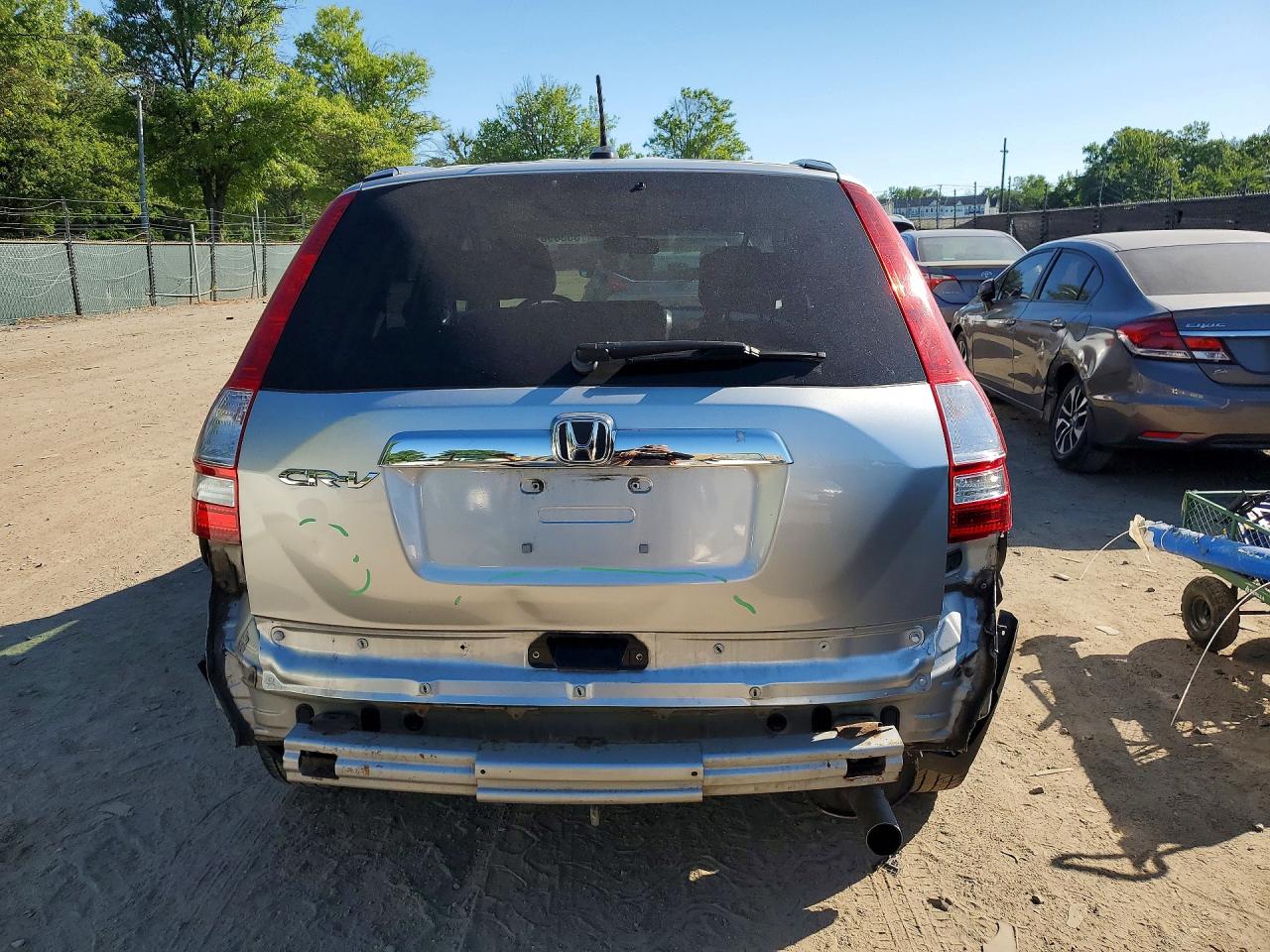 2009 Honda Cr-v Exl Silver vin: 5J6RE48769L024200