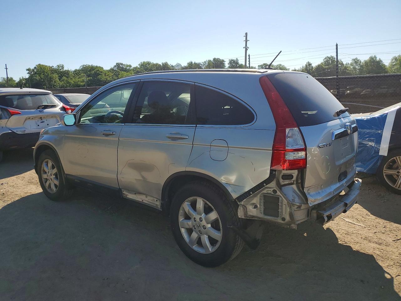 2009 Honda Cr-v Exl Silver vin: 5J6RE48769L024200