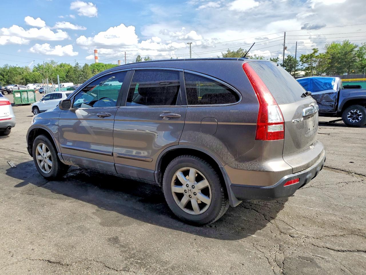 2009 Honda Cr-v Exl Brown vin: 5J6RE48769L025122