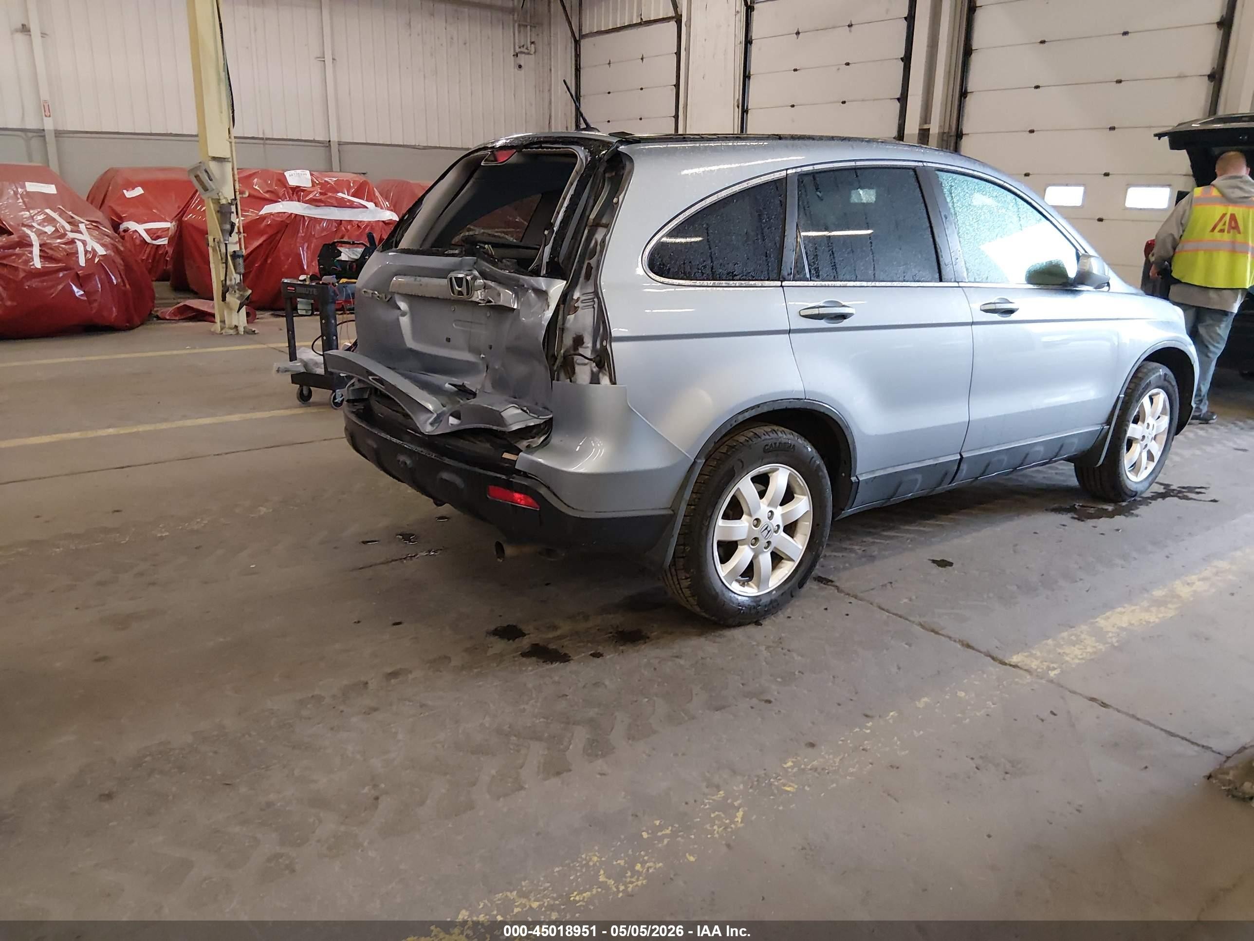 2009 Honda Cr-v Ex-l Light Blue vin: 5J6RE48769L036430