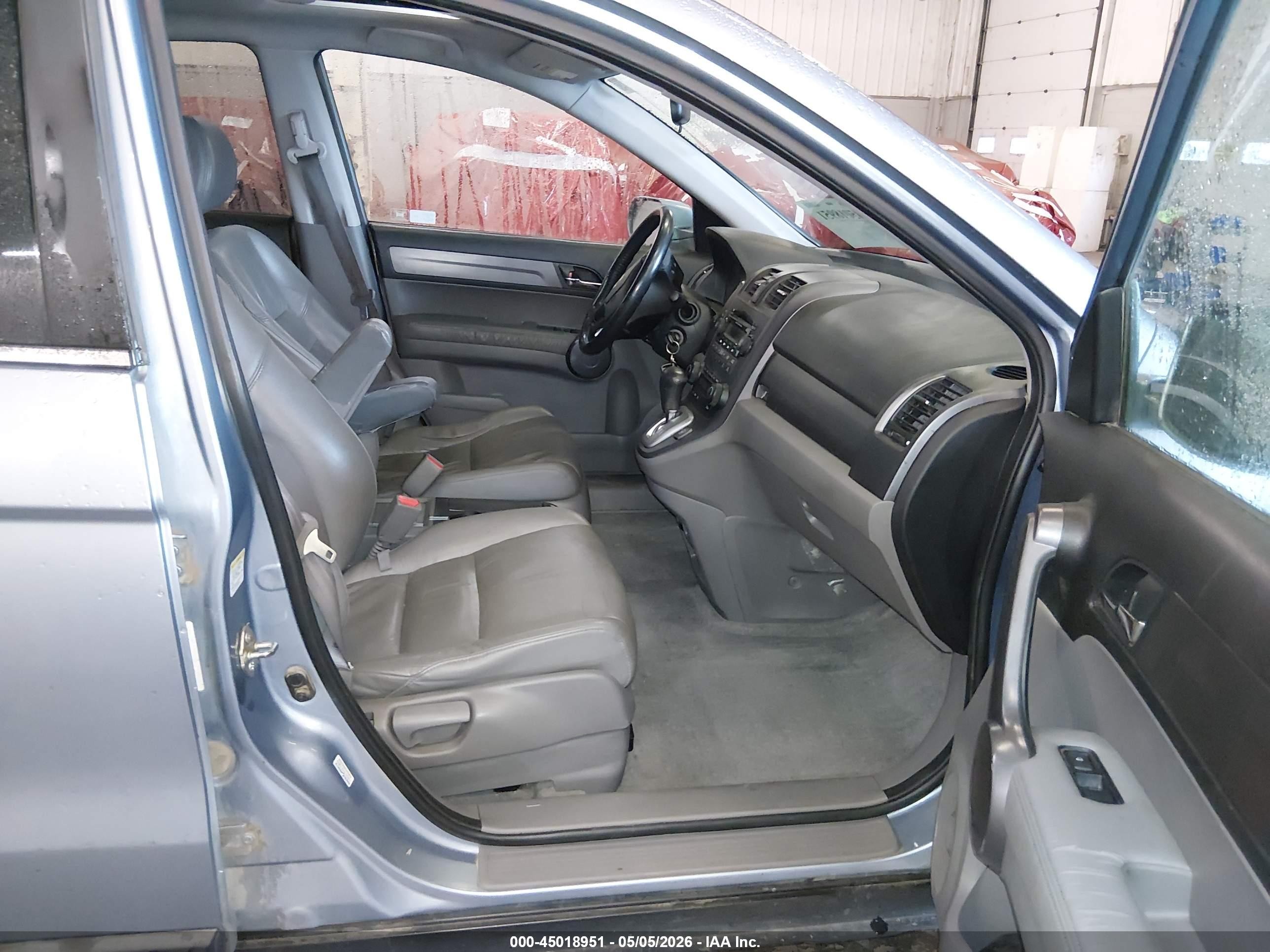 2009 Honda Cr-v Ex-l Light Blue vin: 5J6RE48769L036430