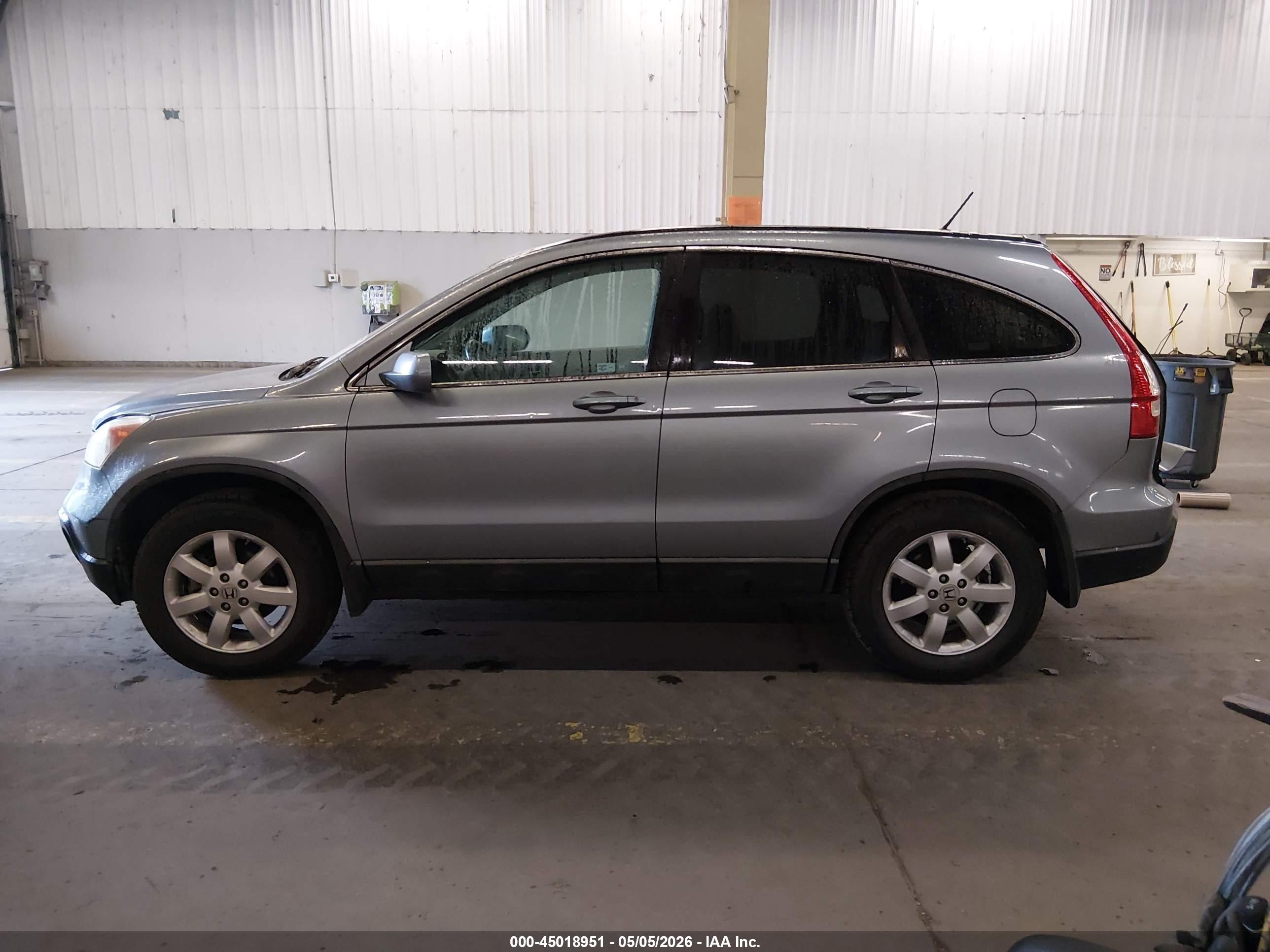 2009 Honda Cr-v Ex-l Light Blue vin: 5J6RE48769L036430