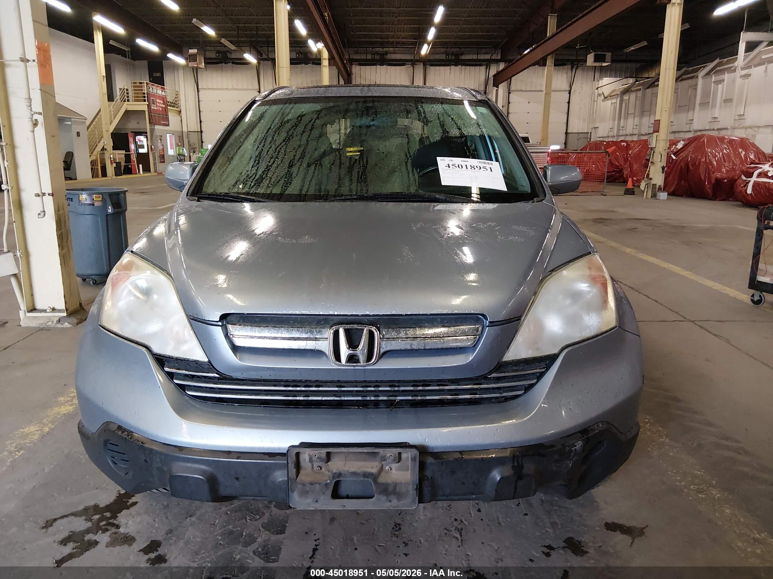 2009 Honda Cr-v Ex-l Light Blue vin: 5J6RE48769L036430